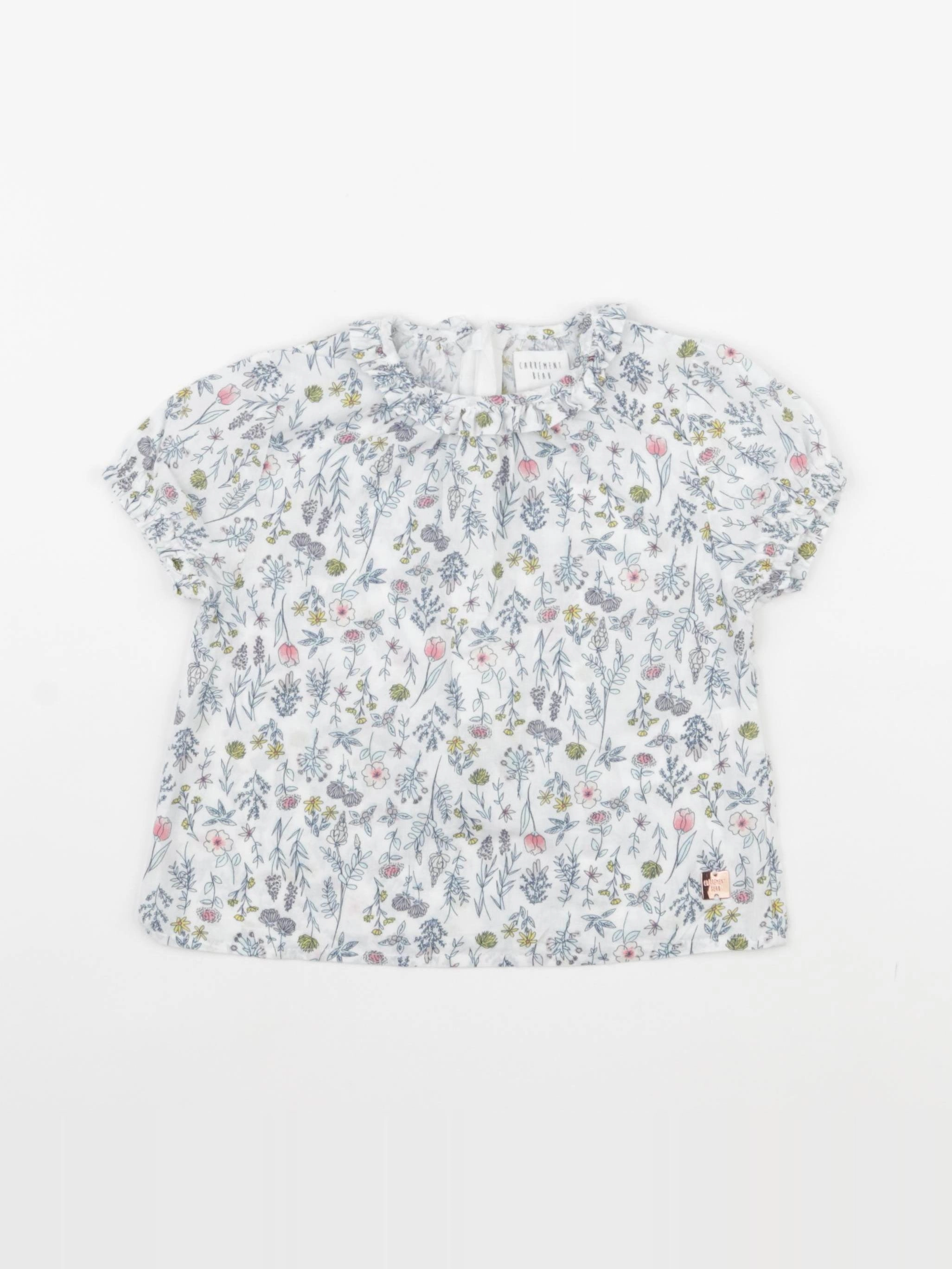 Carrément Beau - blouse multicolore - 2 ans