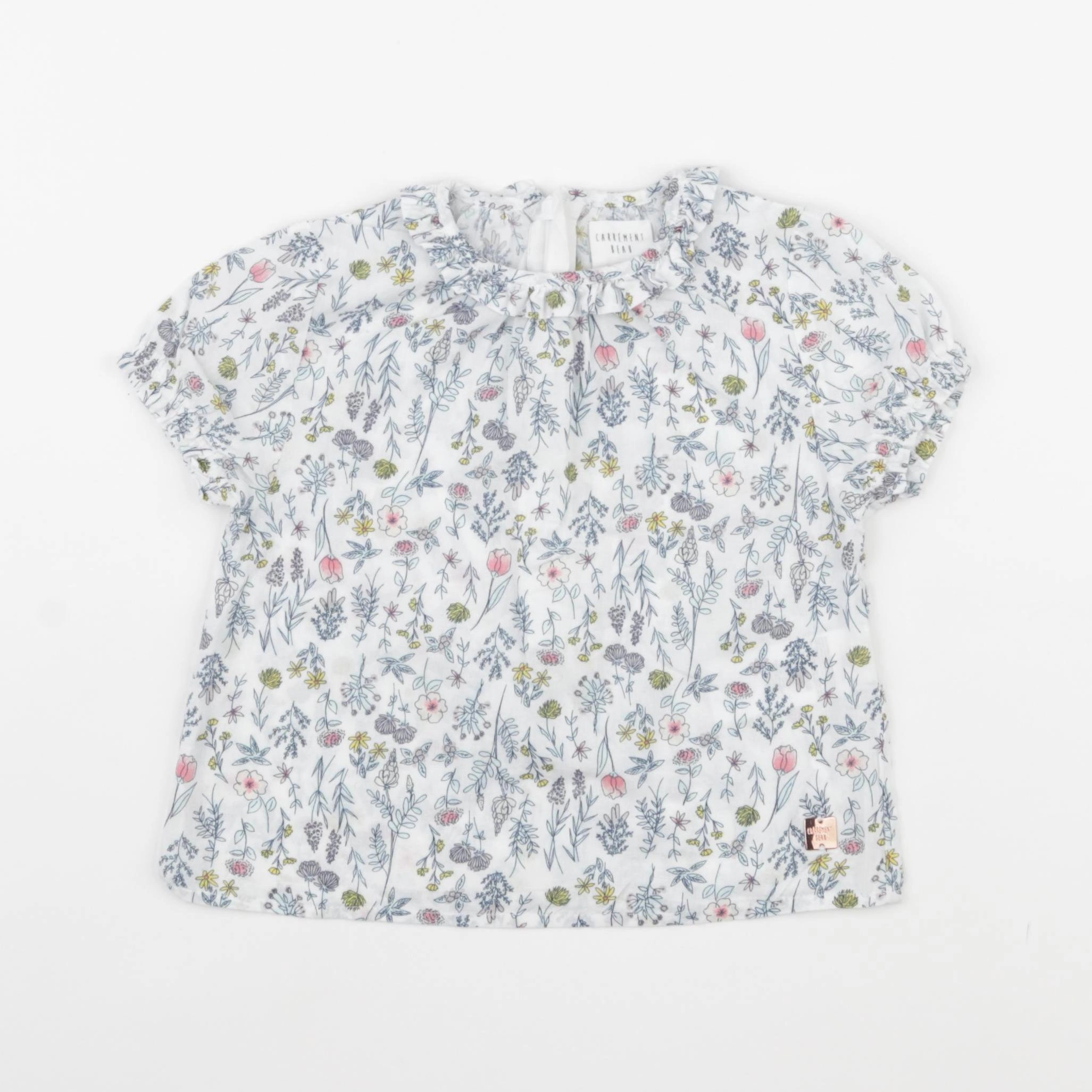 Carrément Beau - blouse multicolore - 2 ans