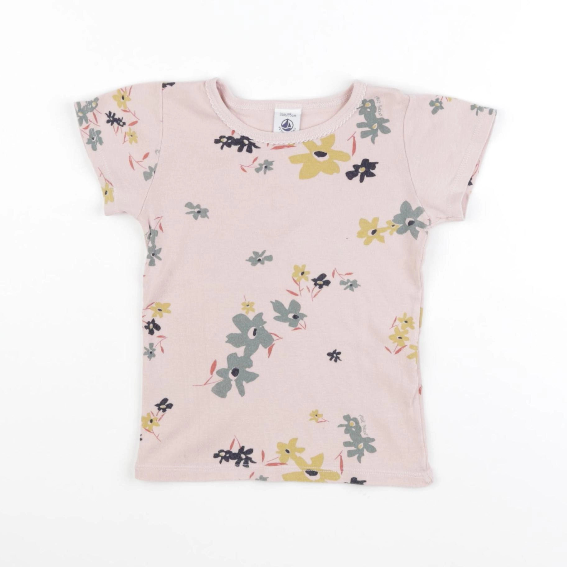 Petit Bateau - maillot de corps multicolore - 3 ans