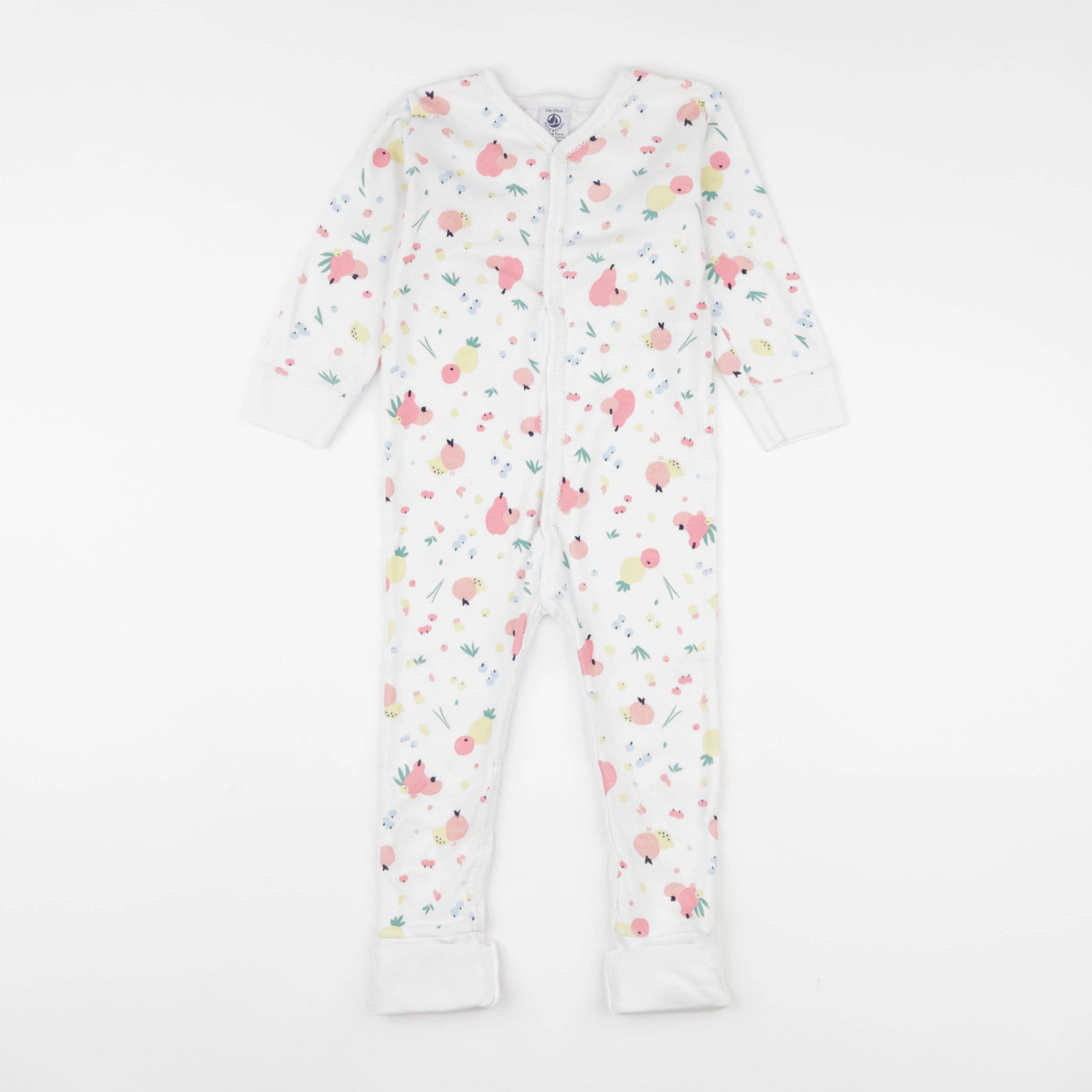 Petit Bateau - pyjama coton multicolore - 24 mois