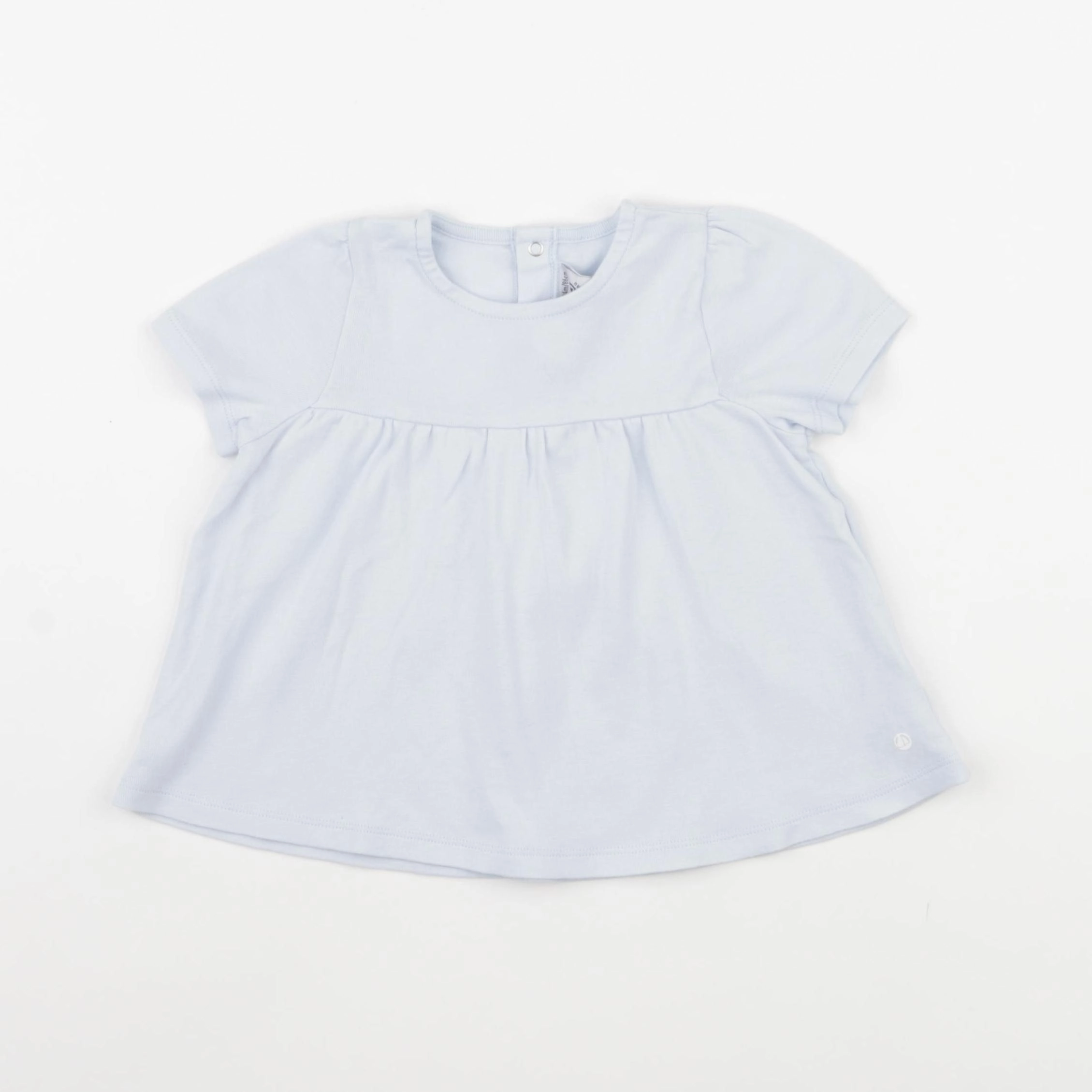 Petit Bateau - tee-shirt bleu - 24 mois