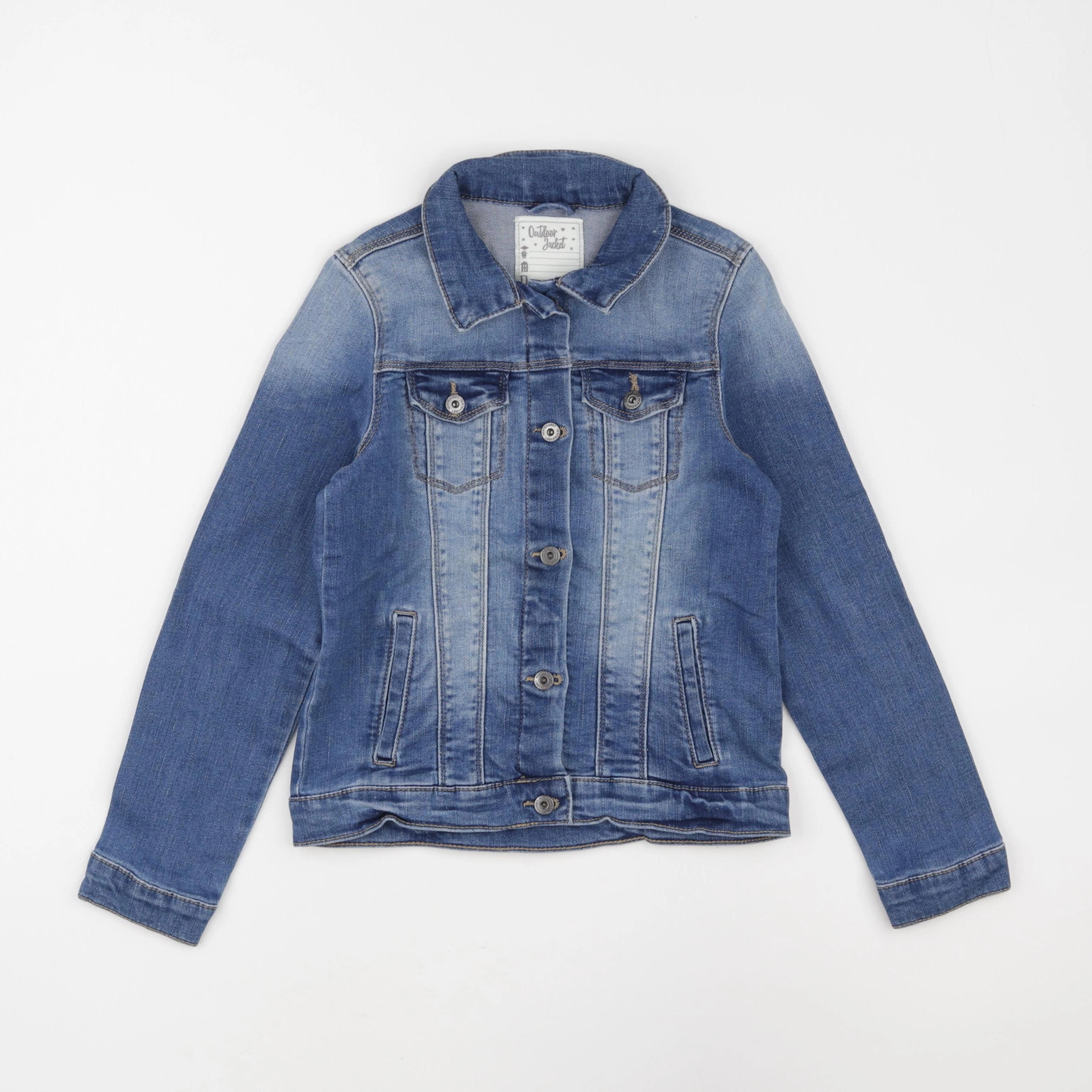 Vertbaudet - veste bleu - 9 ans