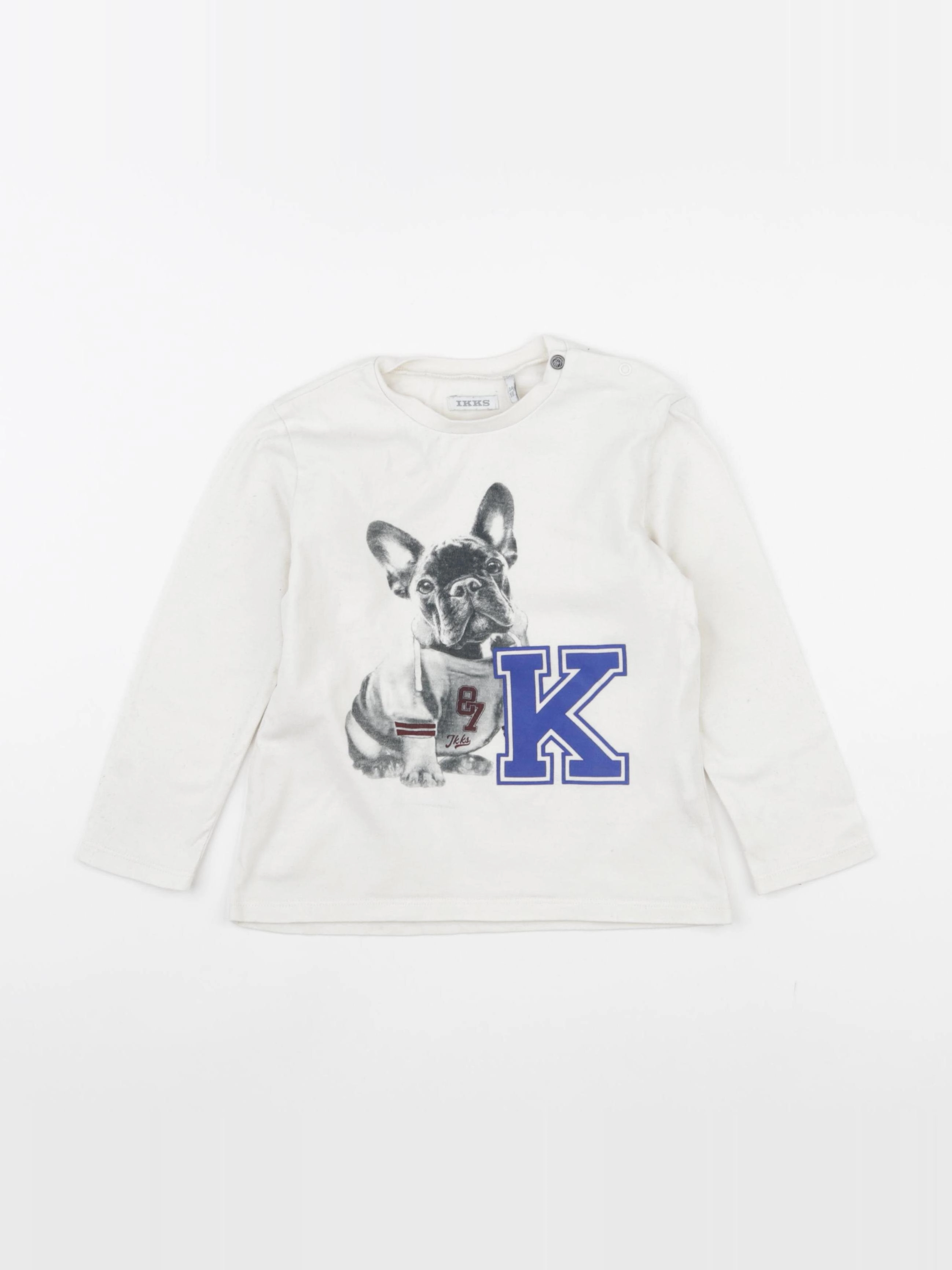 IKKS - tee-shirt blanc - 3 ans