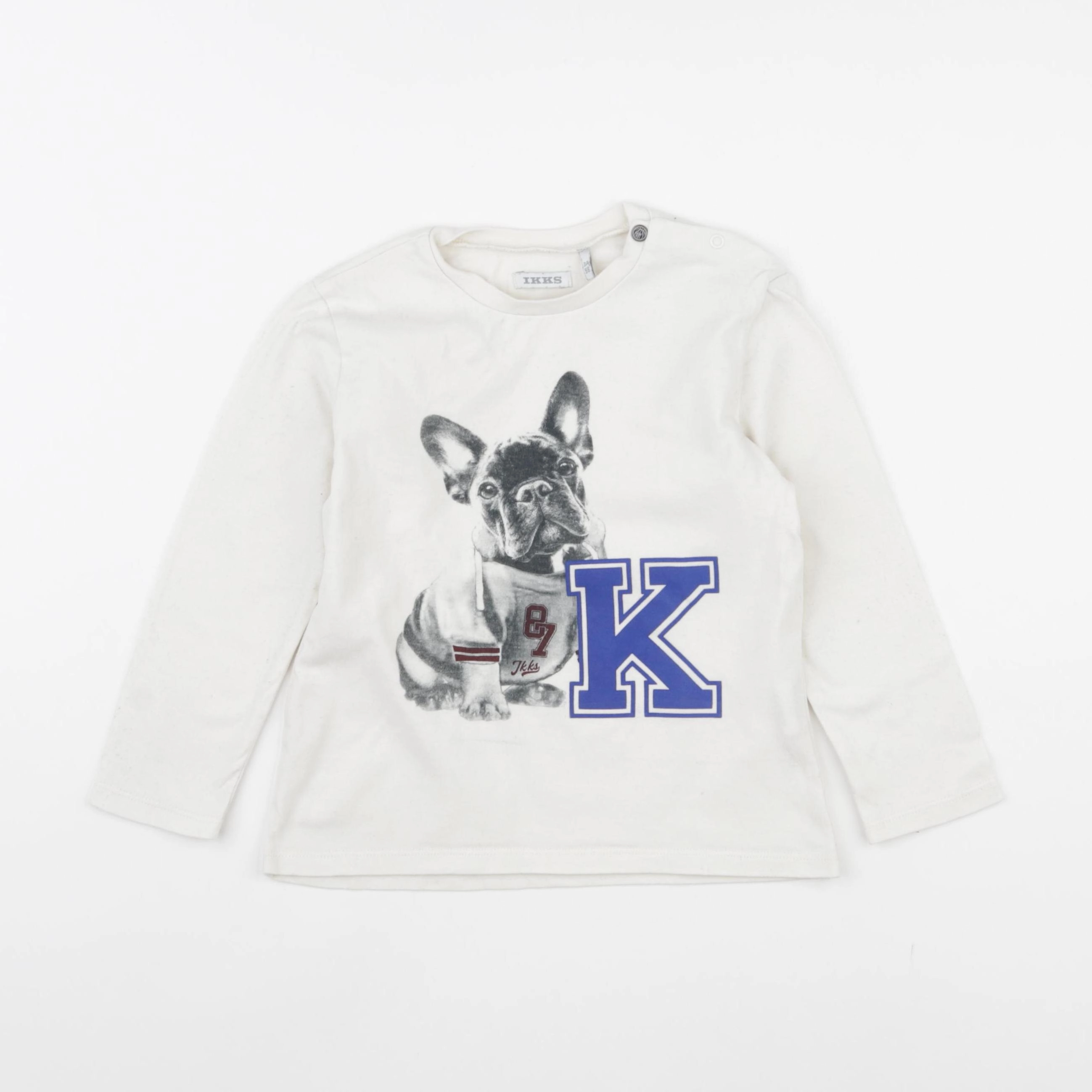 IKKS - tee-shirt blanc - 3 ans