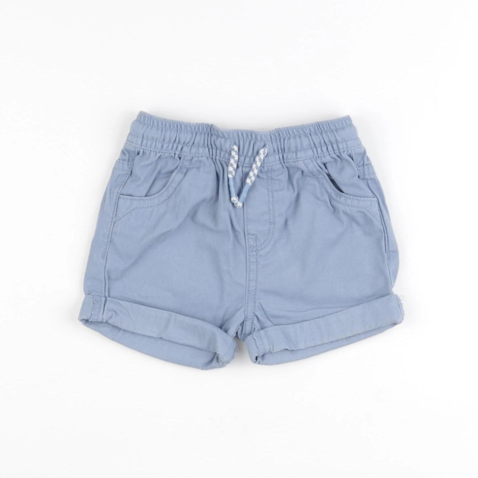 Vertbaudet - short bleu - 12 mois