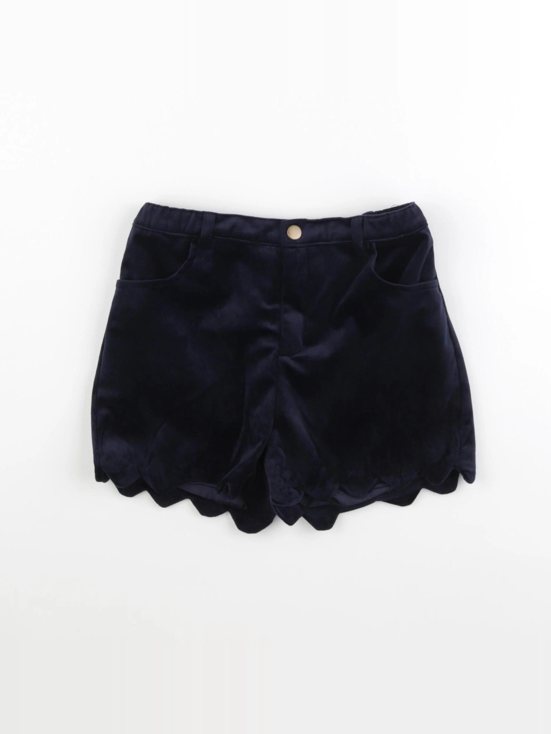 Eden & Victor - short bleu - 8 ans