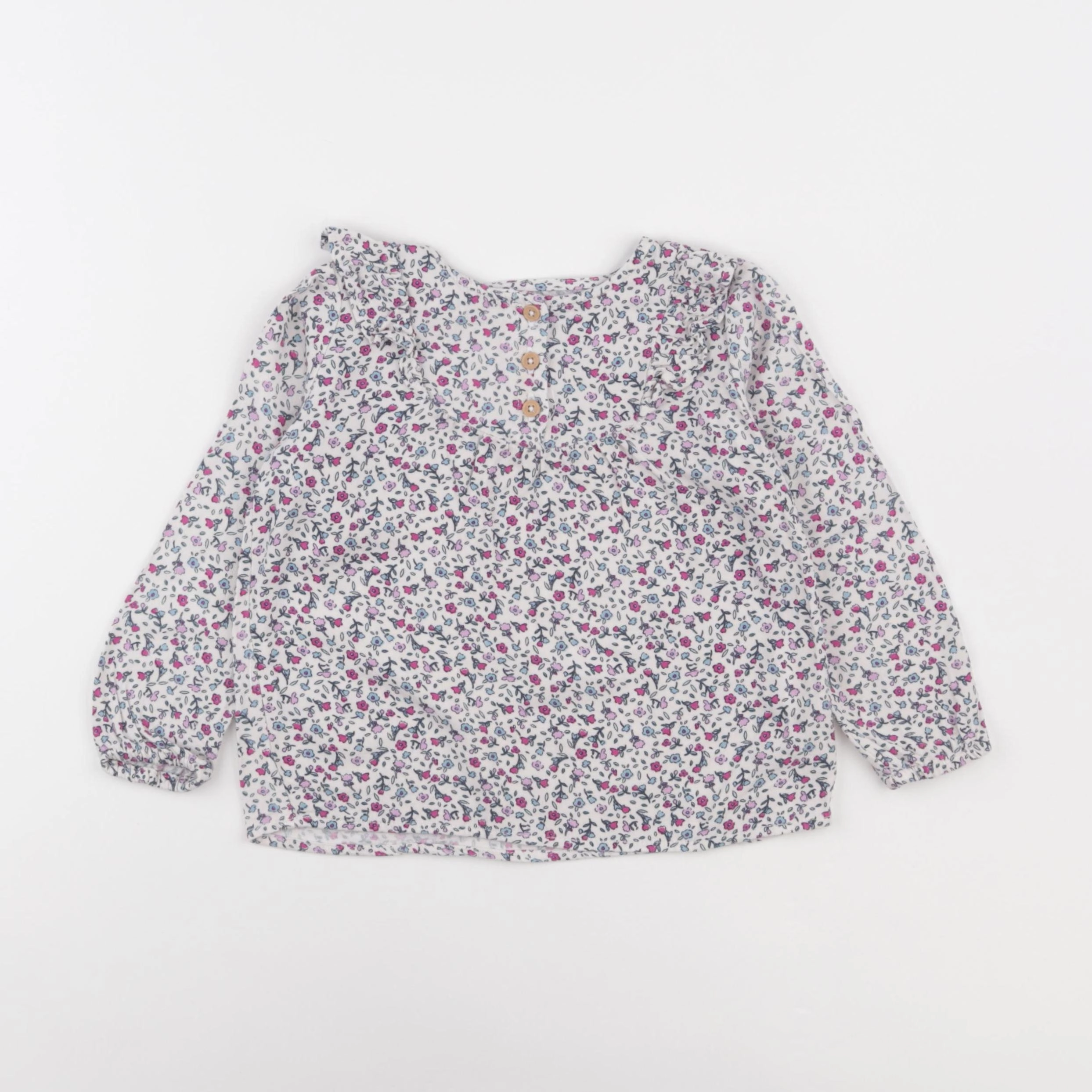Vertbaudet - blouse multicolore - 4 ans