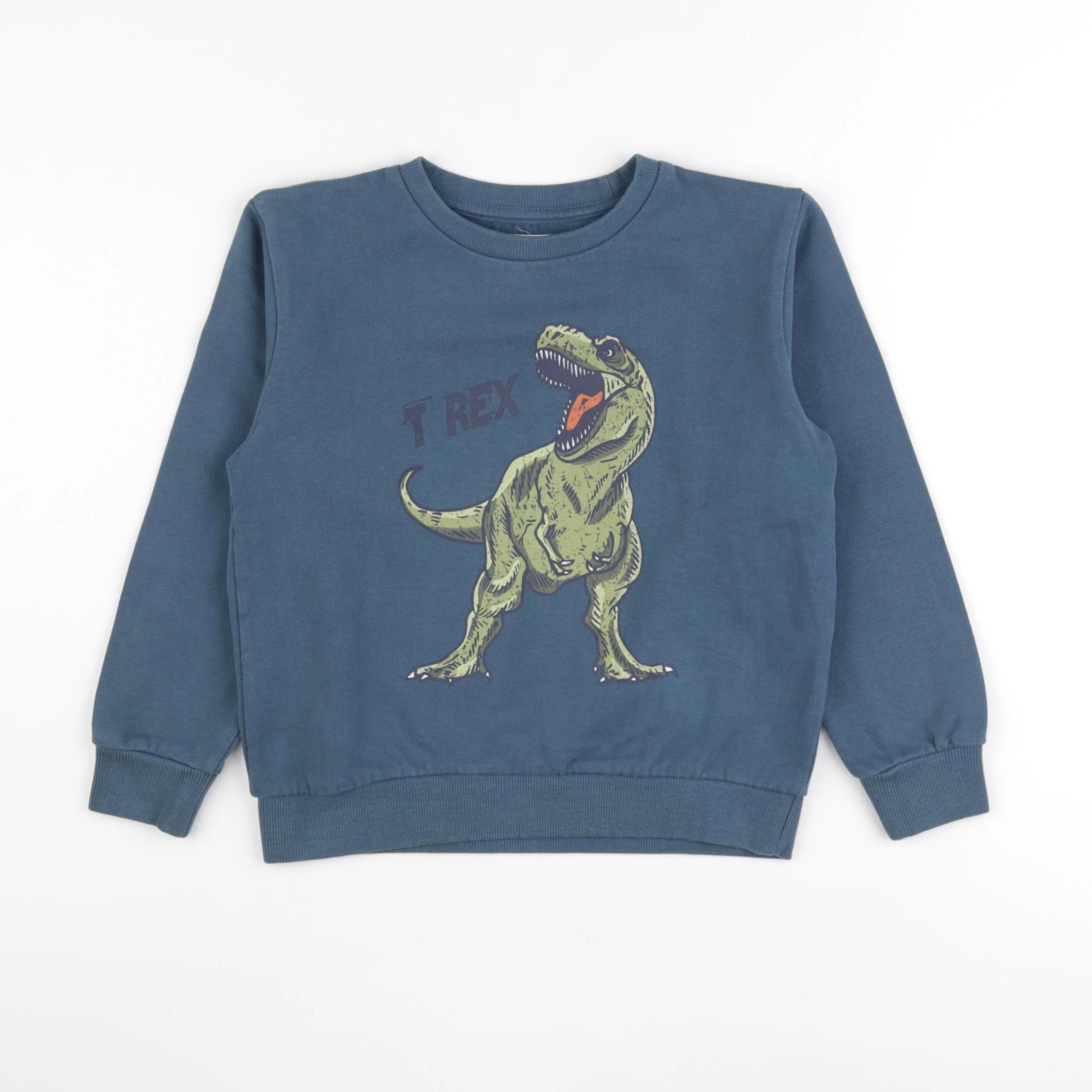Vertbaudet - sweat bleu - 8 ans