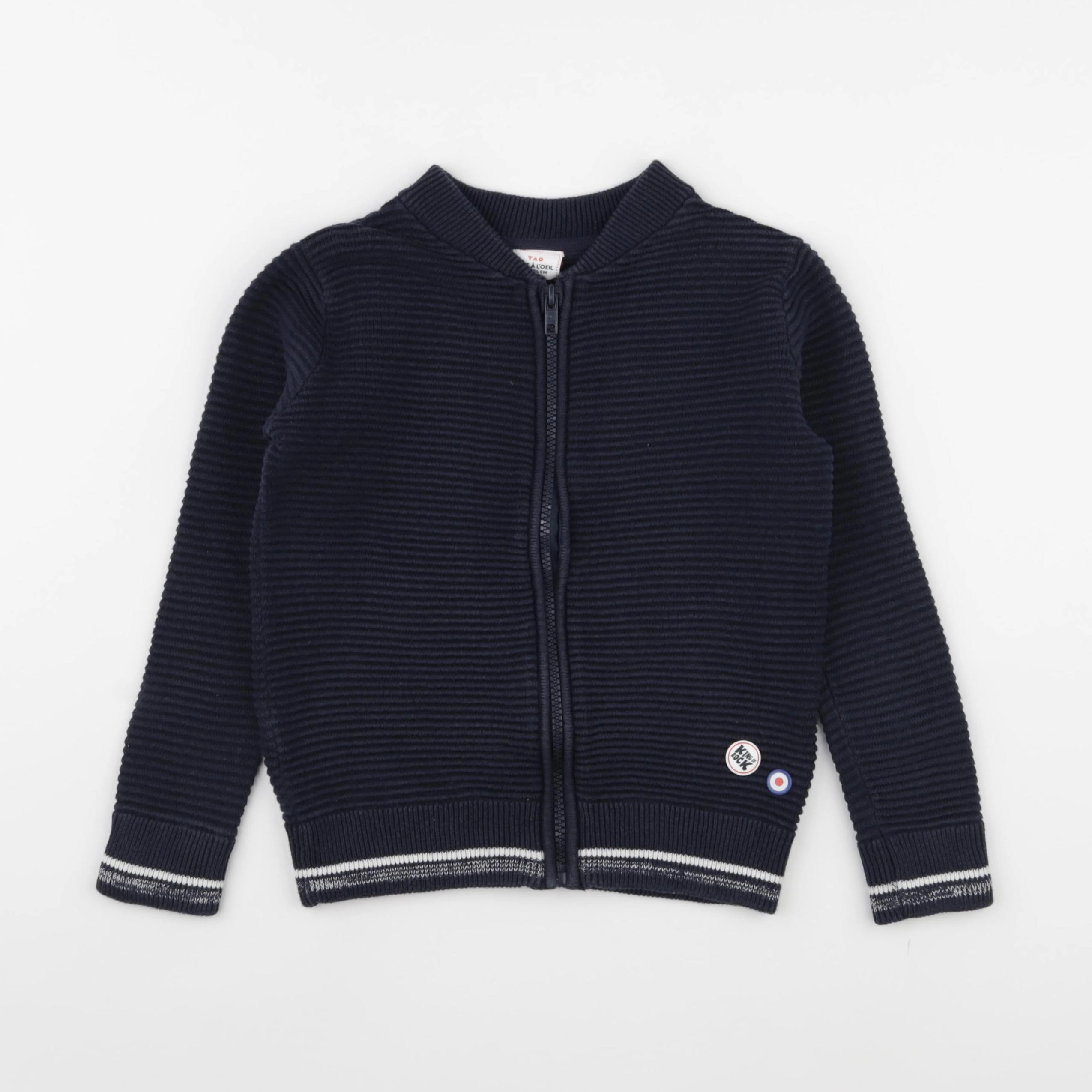Okaidi - gilet bleu - 5 ans