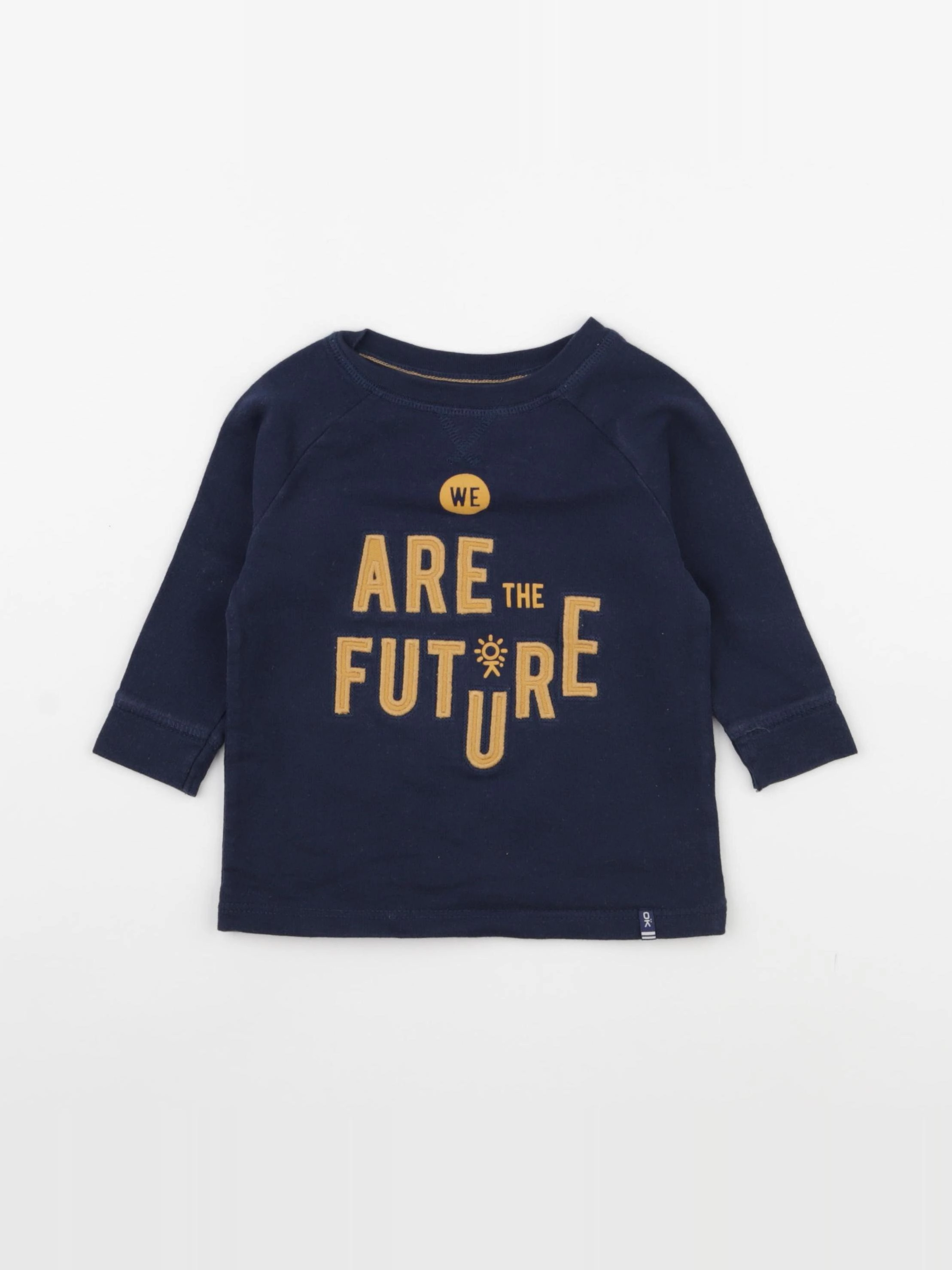 Okaidi - tee-shirt bleu - 2 ans