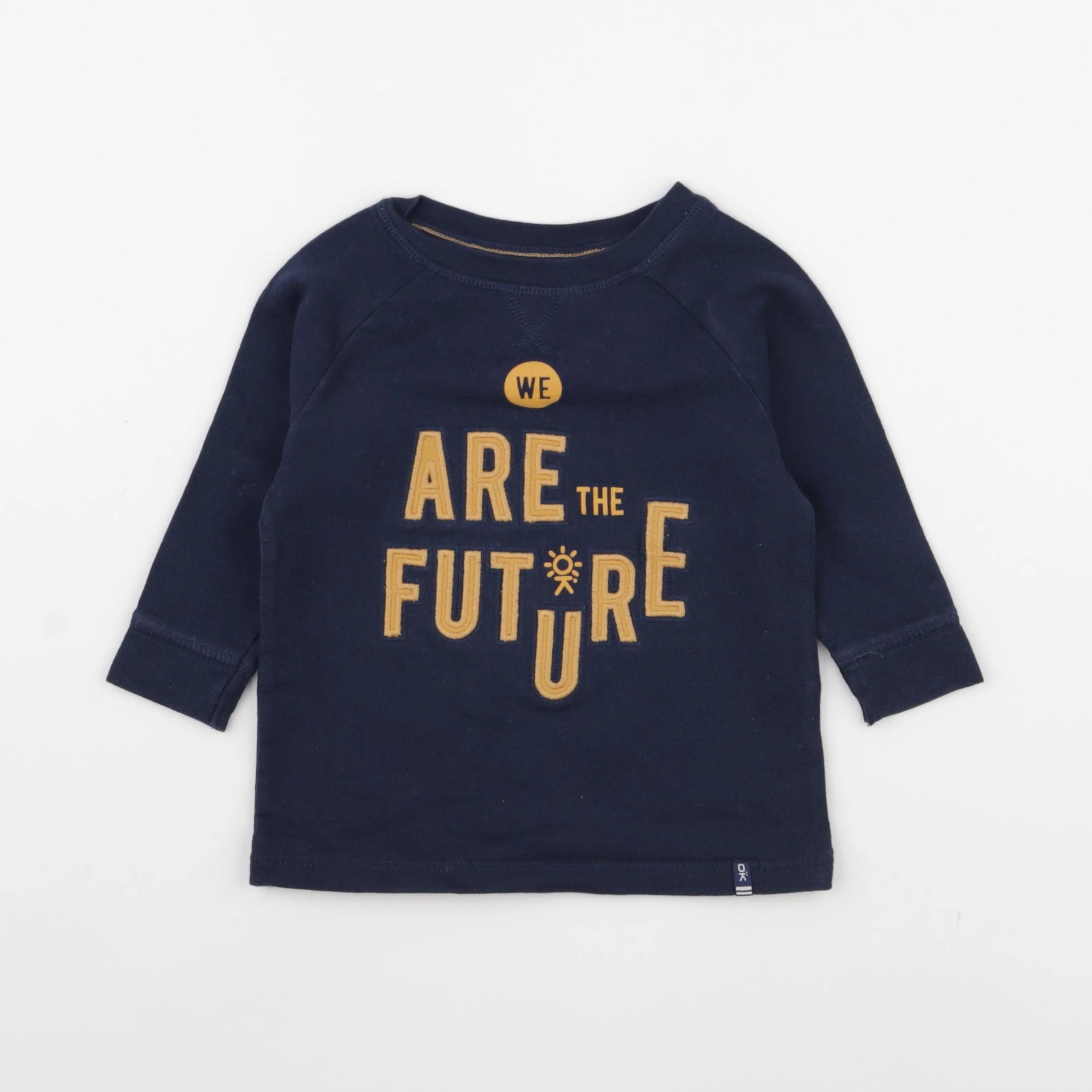 Okaidi - tee-shirt bleu - 2 ans