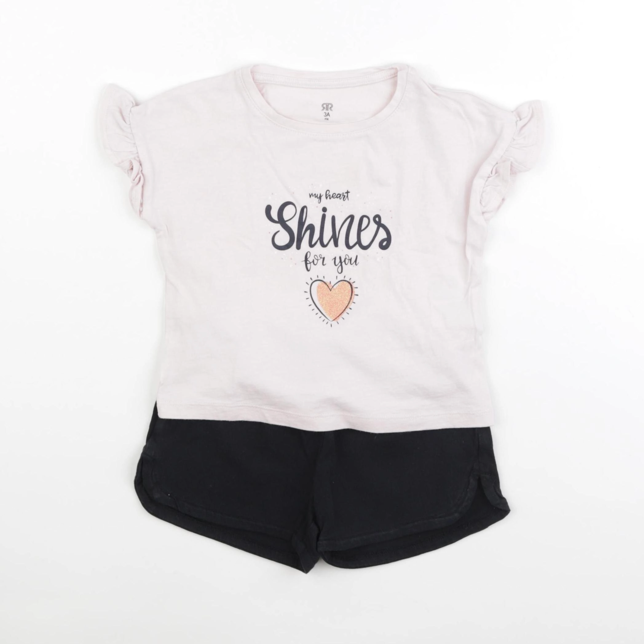 La Redoute - pyjama coton rose - 3 ans