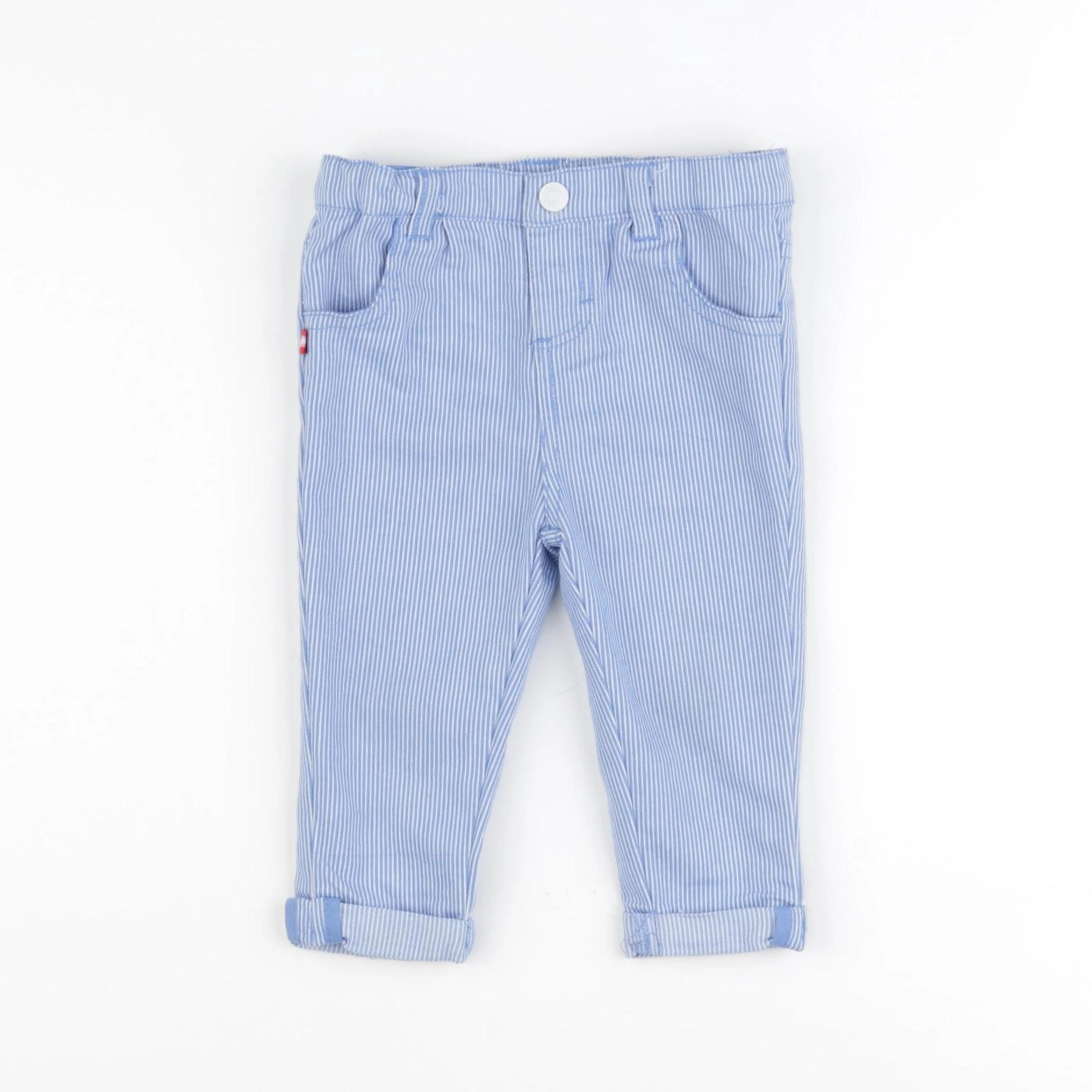 Cadet Rousselle - pantalon bleu - 12 mois