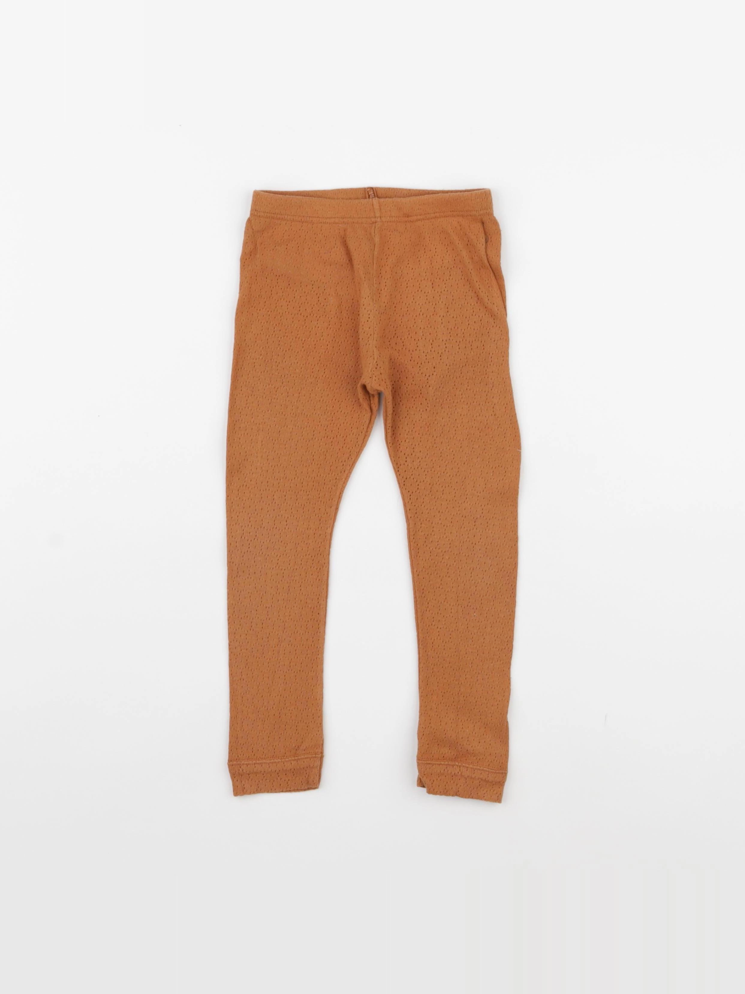Petit Bateau - legging orange - 36 mois