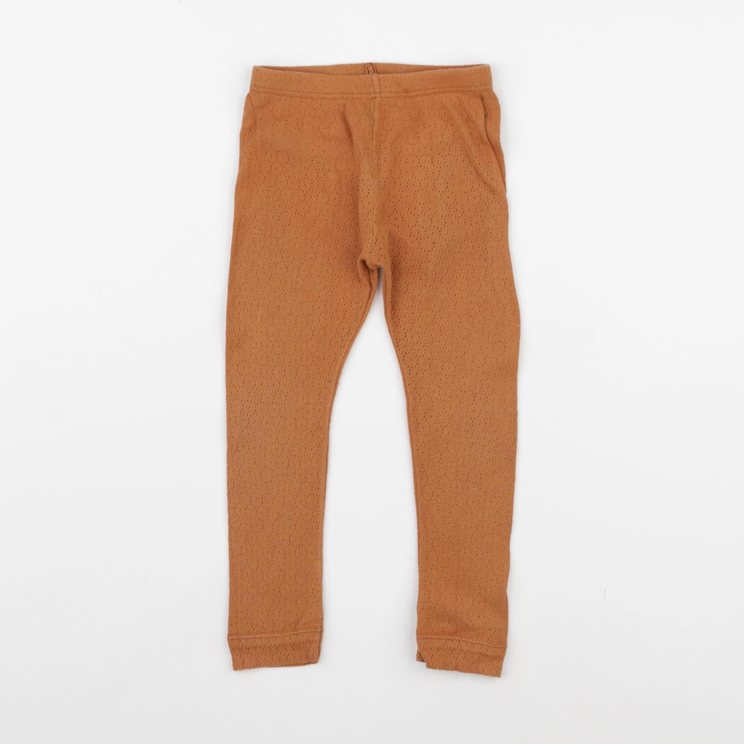 Petit Bateau - legging orange - 36 mois