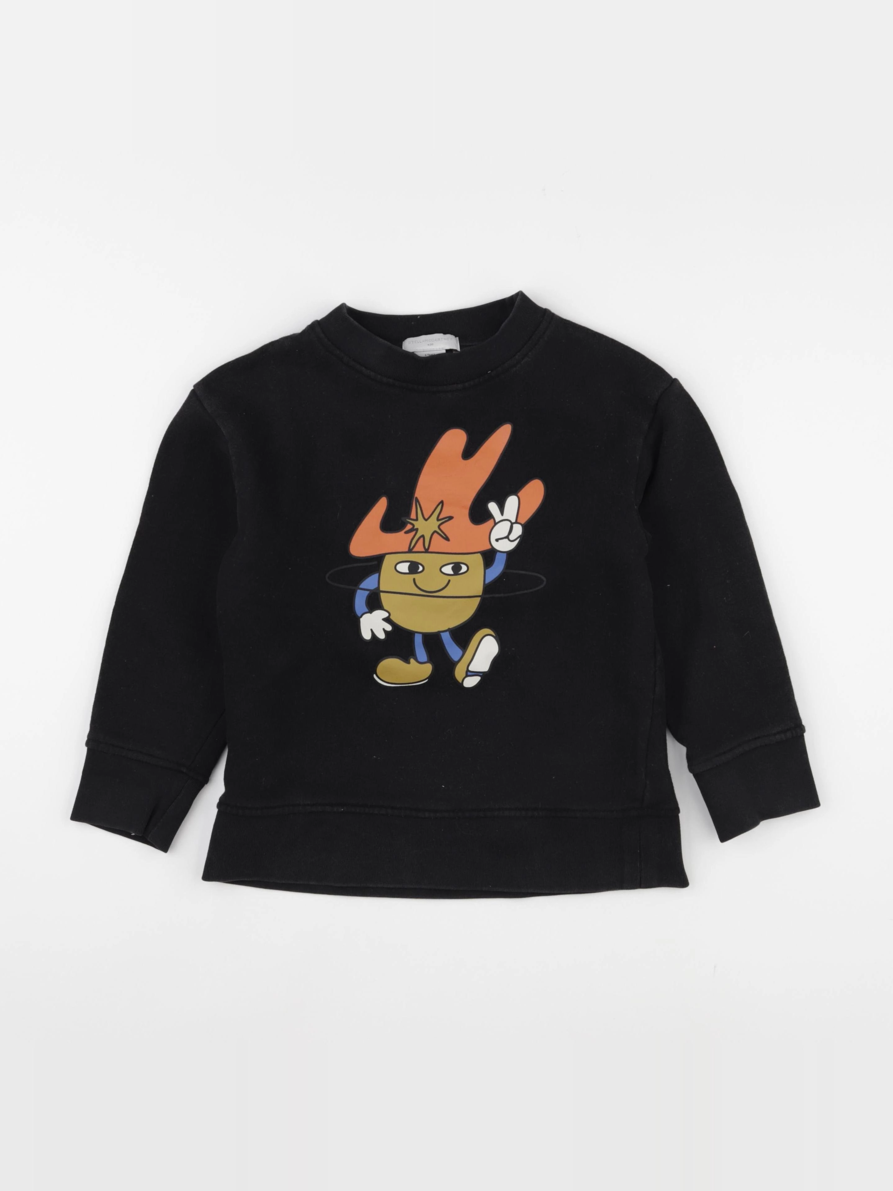 Stella McCartney Kids - sweat noir - 6 ans