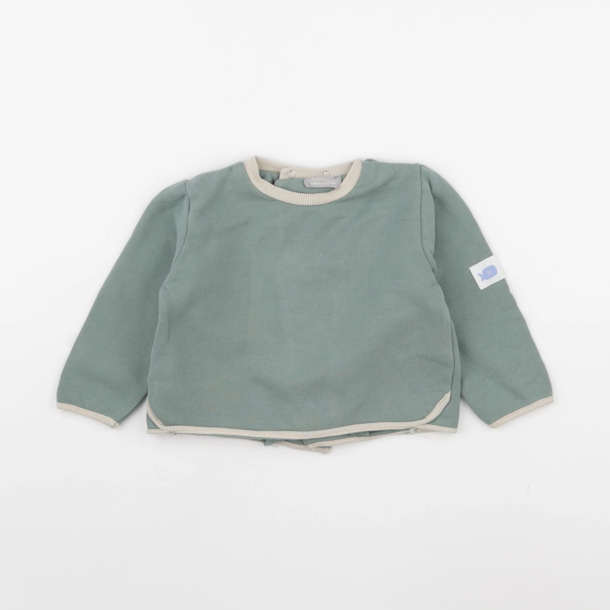 Boutchou - sweat vert - 18 mois