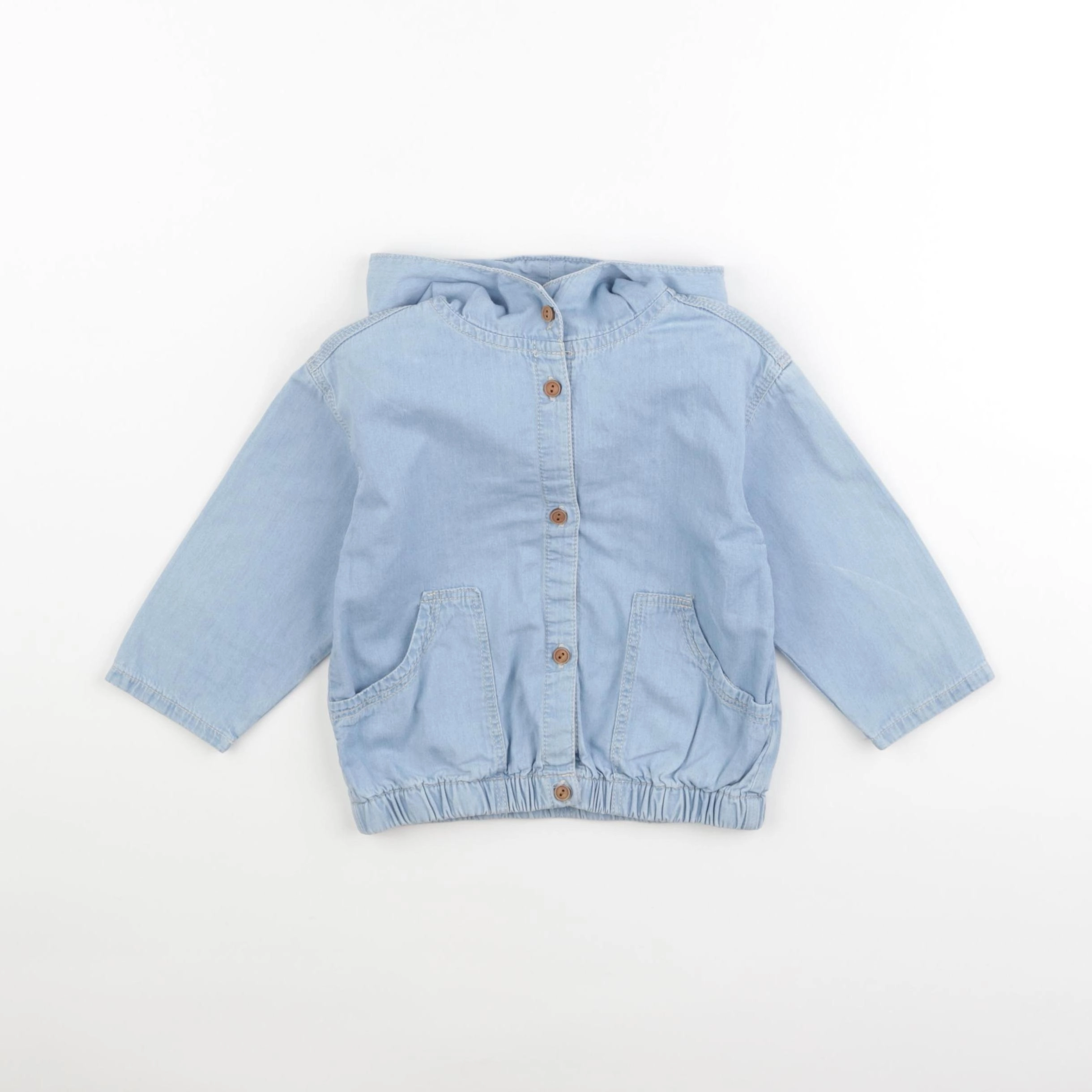 Zara - veste bleu - 9/12 mois