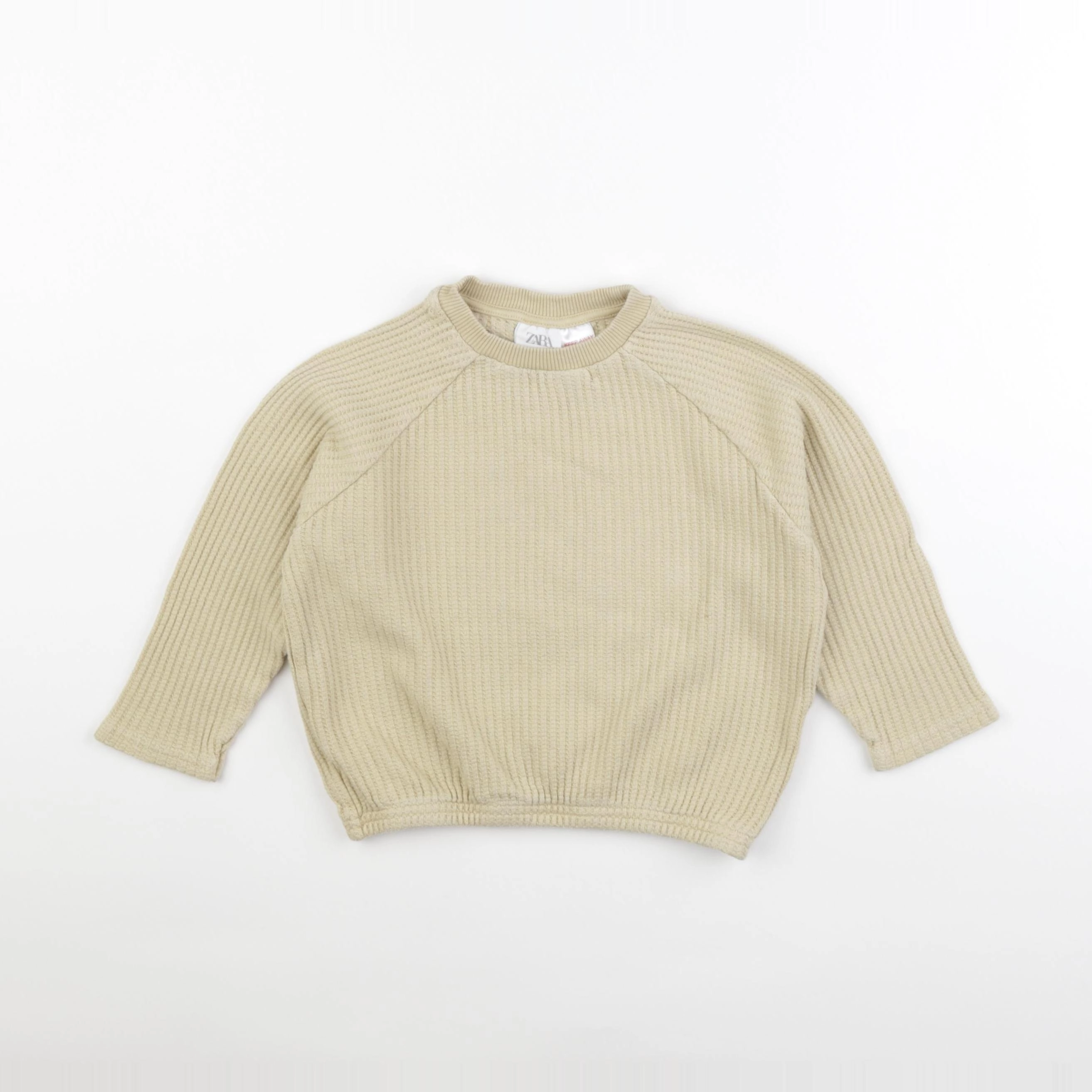 Zara - sweat jaune - 2 ans