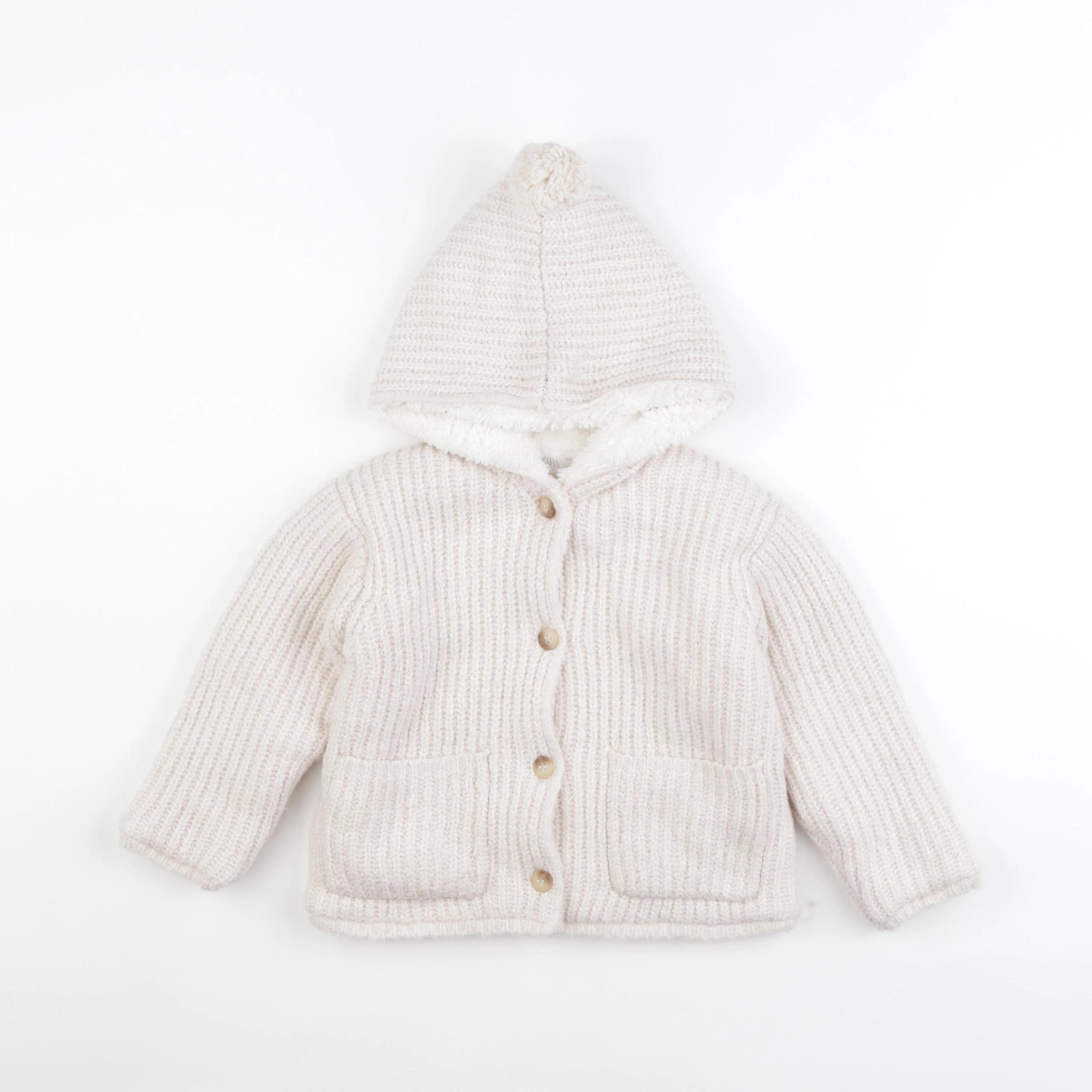 Zara - gilet beige - 12/18 mois