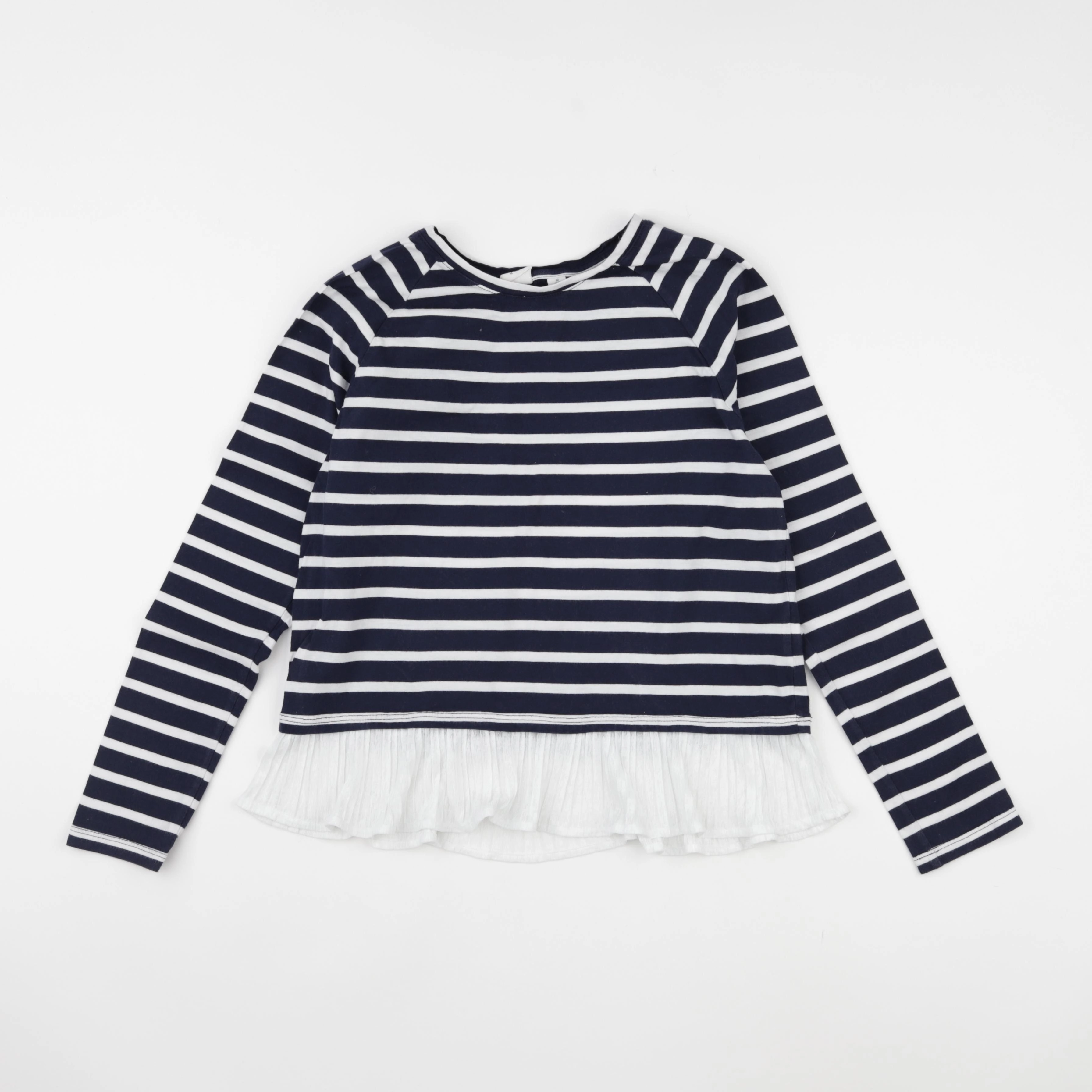 GAP - tee-shirt bleu, blanc - 12 ans