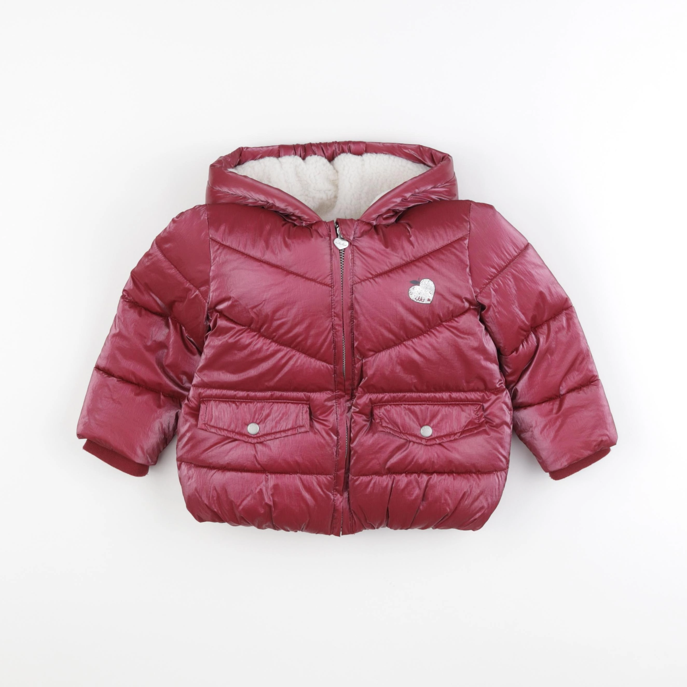 IKKS - doudoune rose - 2 ans