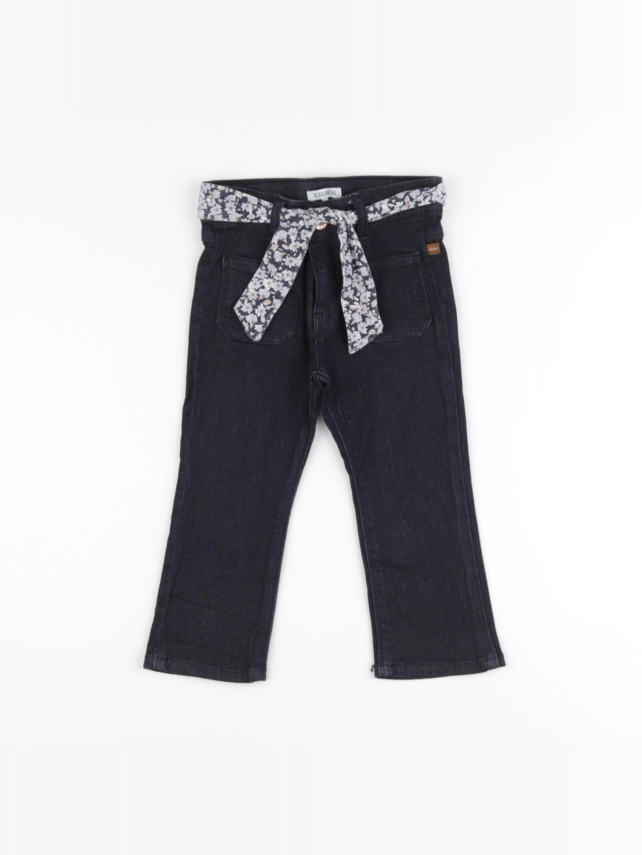 IKKS - jean bleu - 2 ans