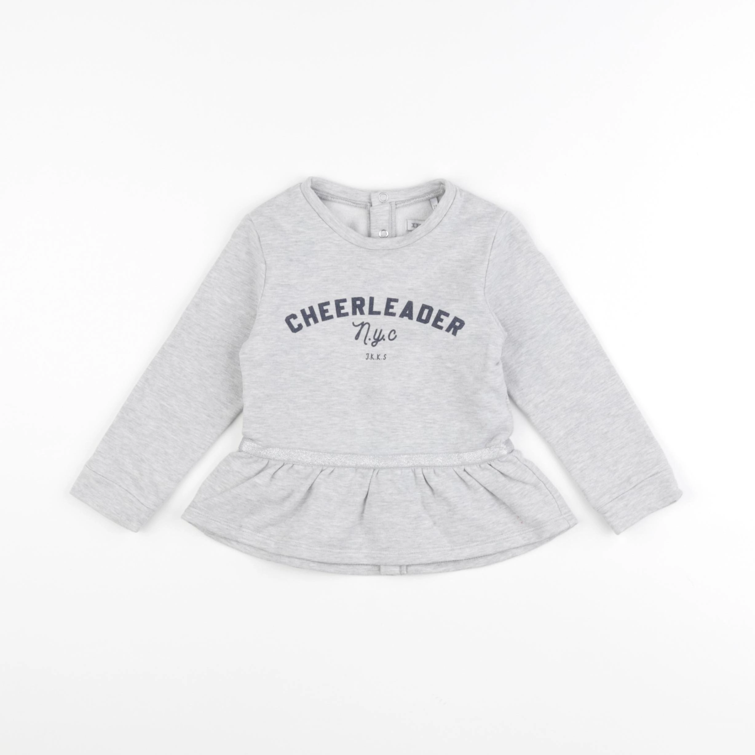 IKKS - sweat gris - 2 ans