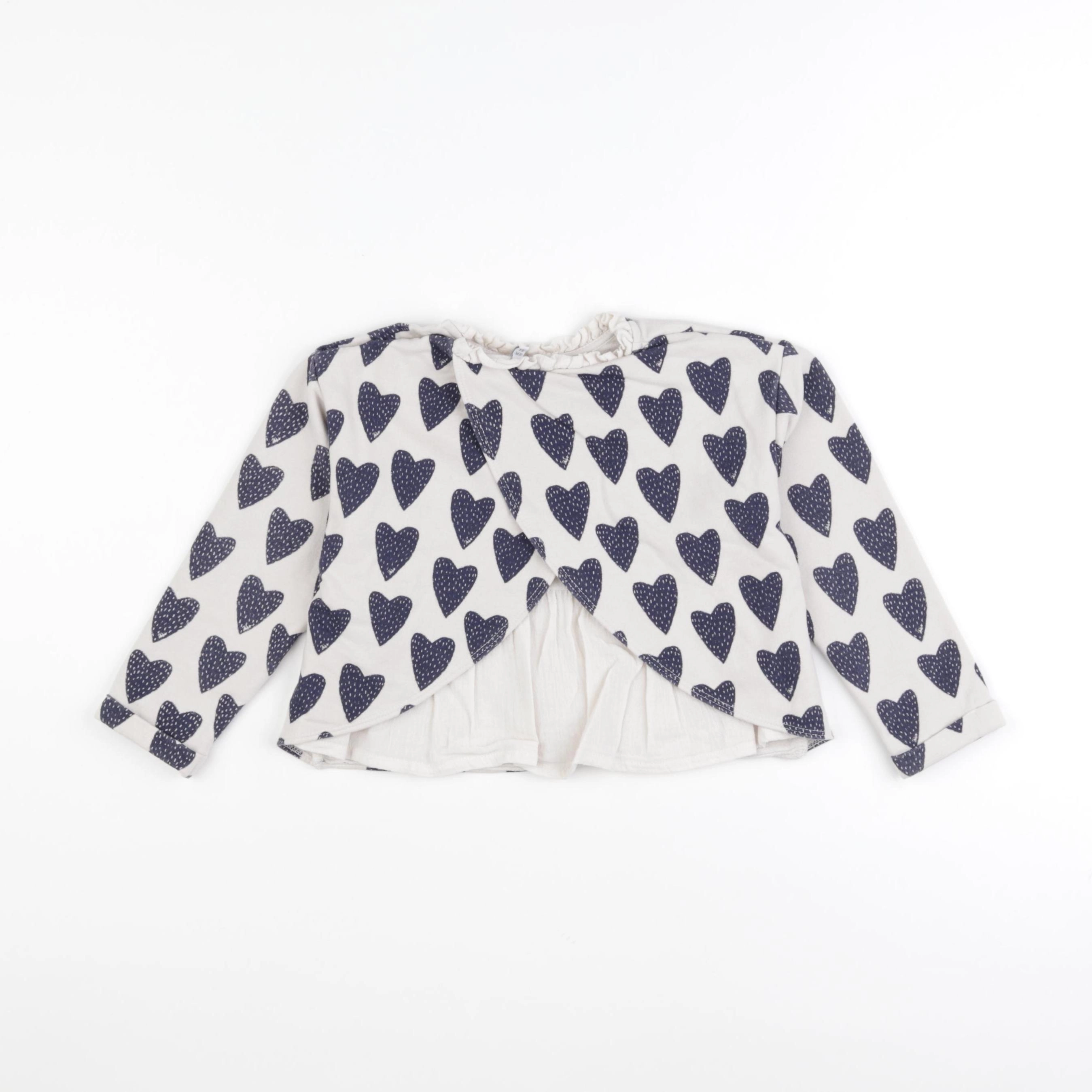 IKKS - sweat beige - 2 ans