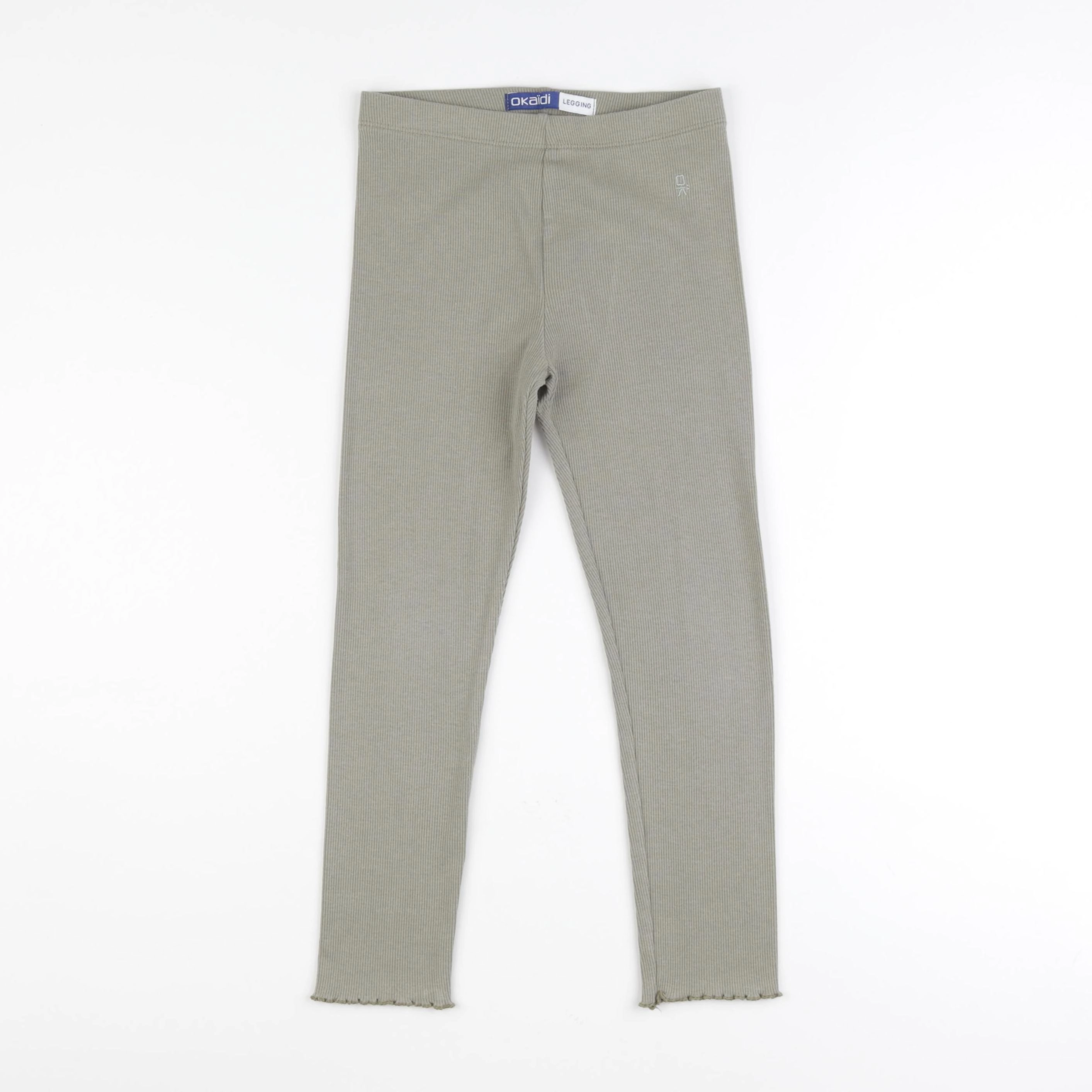 Okaidi - legging vert - 7 ans