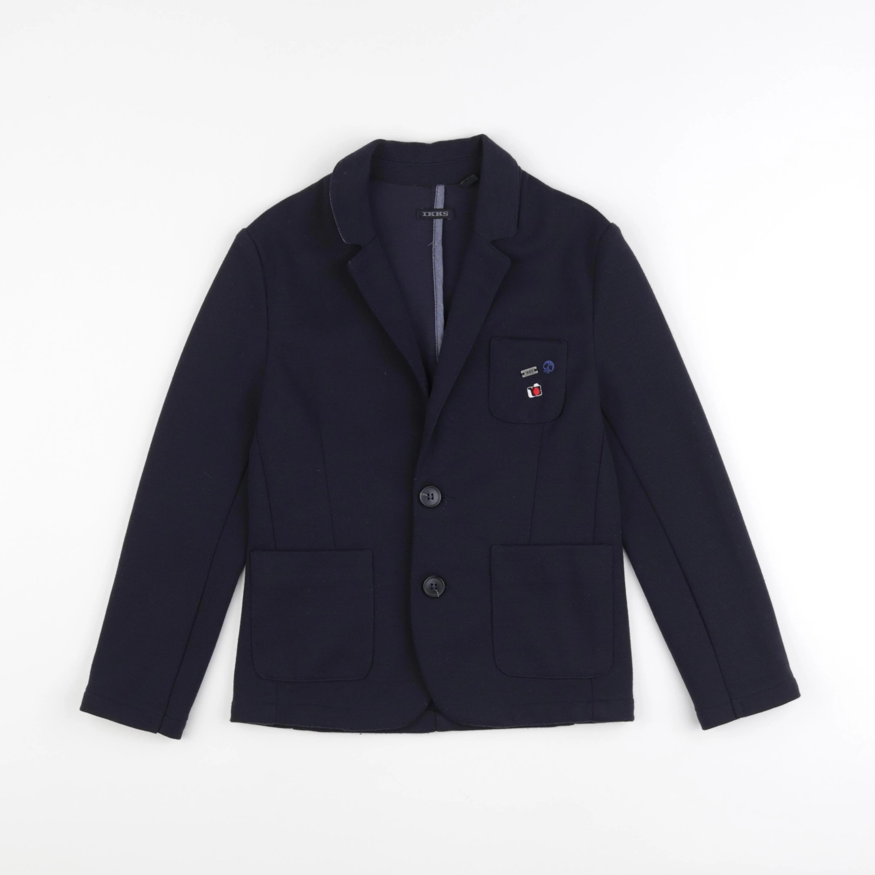 IKKS - veste bleu - 8 ans