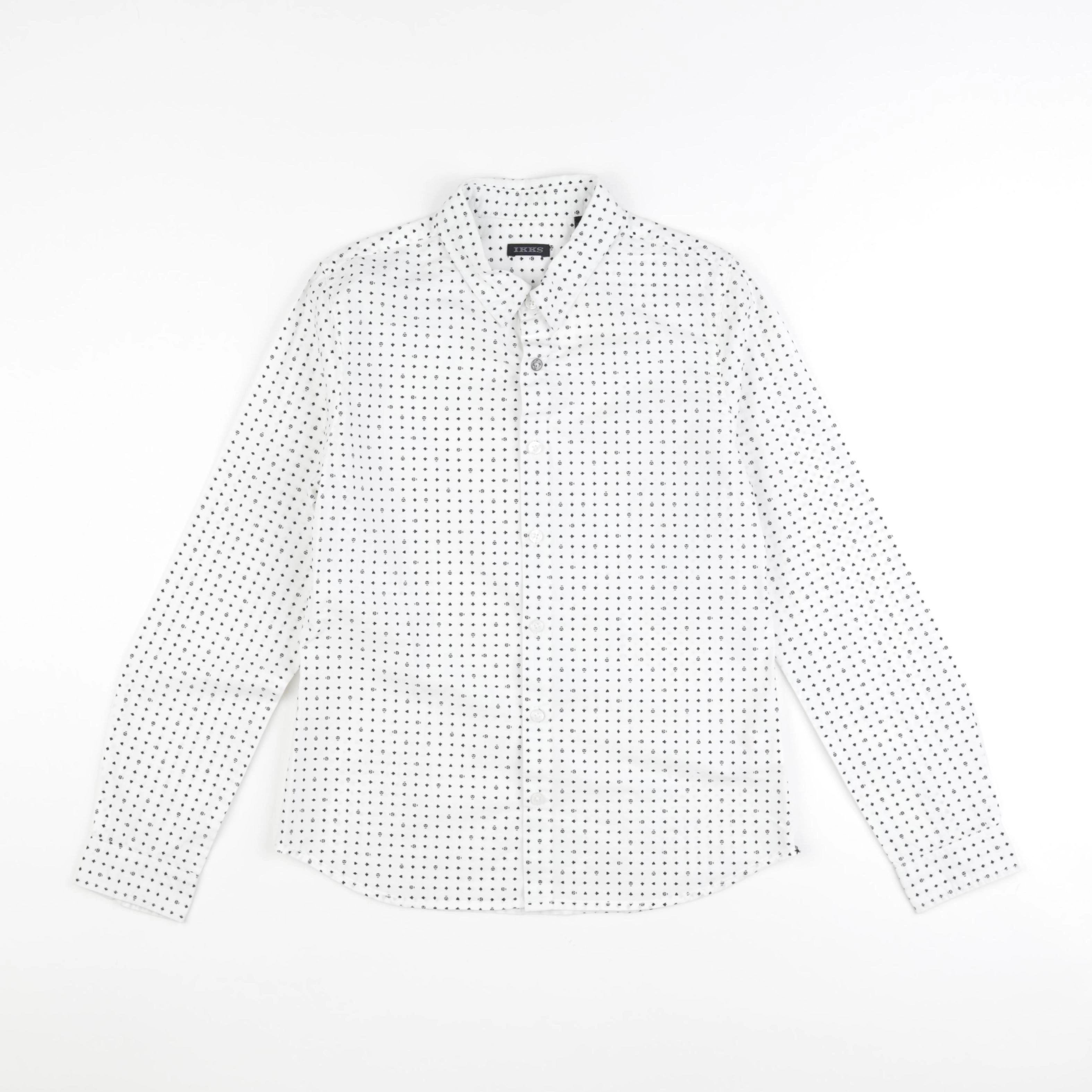 IKKS - chemise blanc - 10 ans