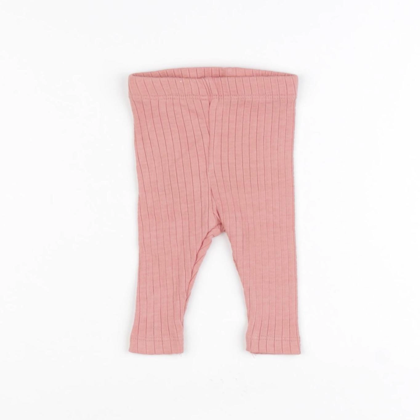 Vertbaudet - legging rose - 1 mois