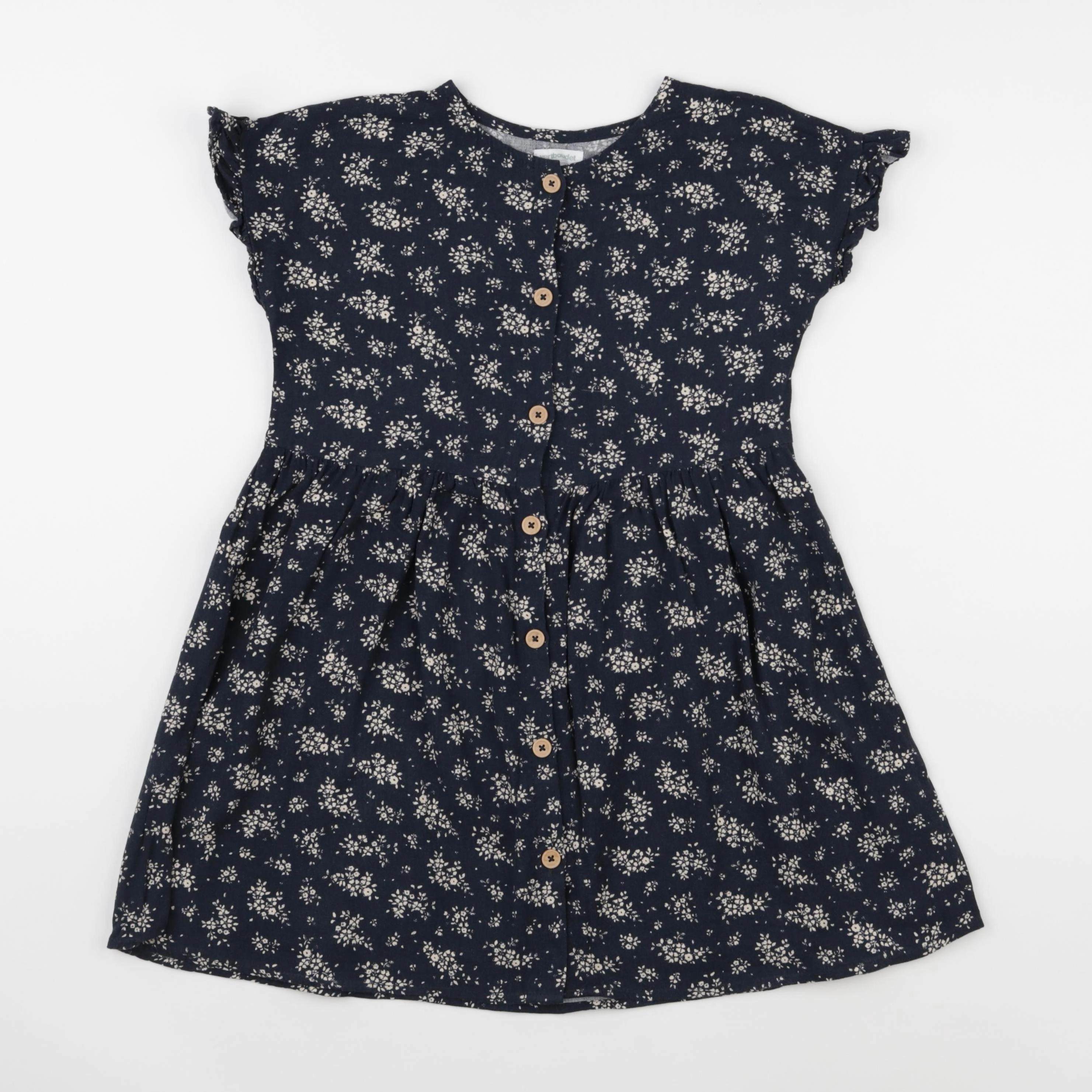 Vertbaudet - robe bleu - 8 ans