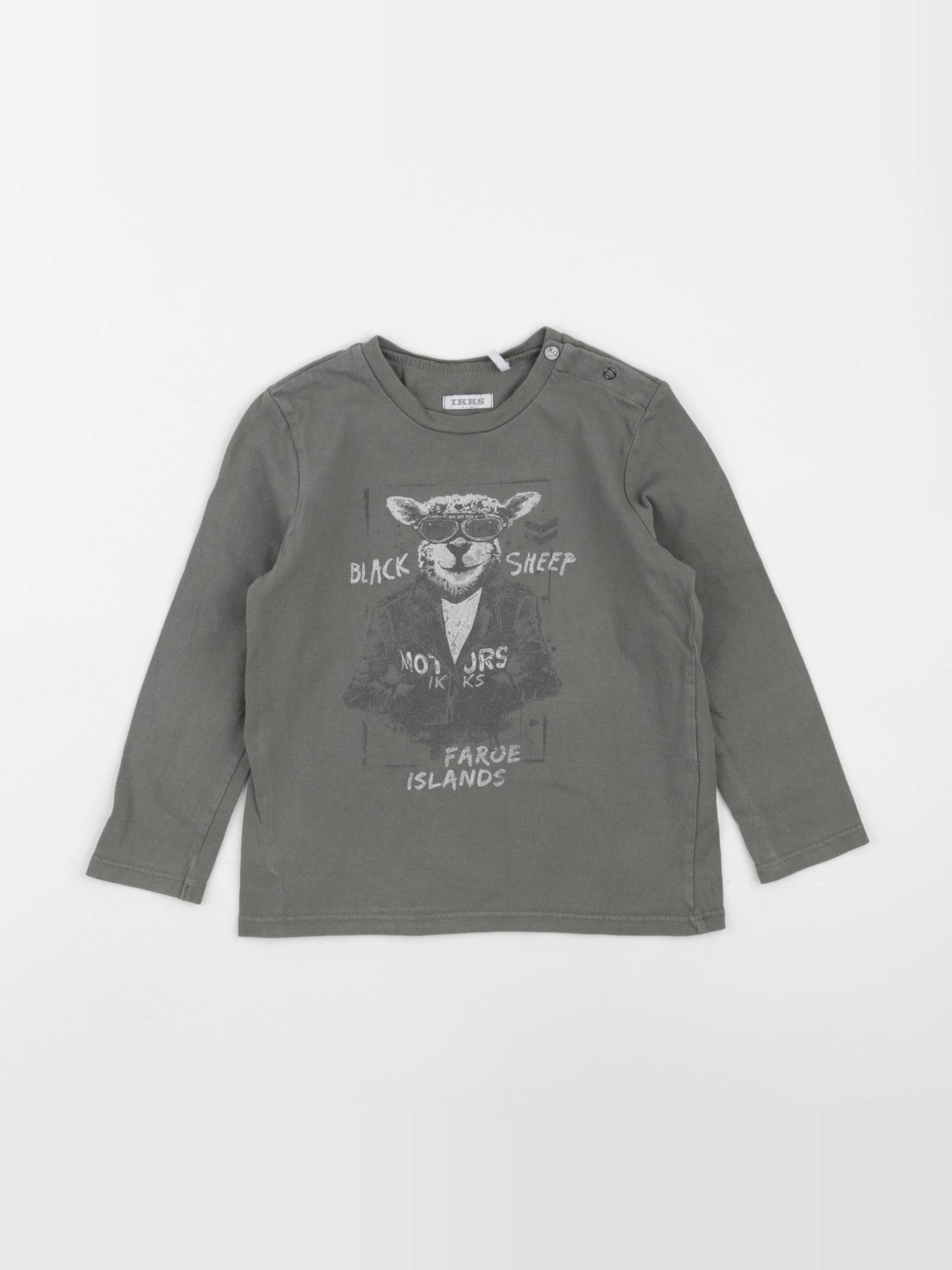 IKKS - tee-shirt vert - 3 ans