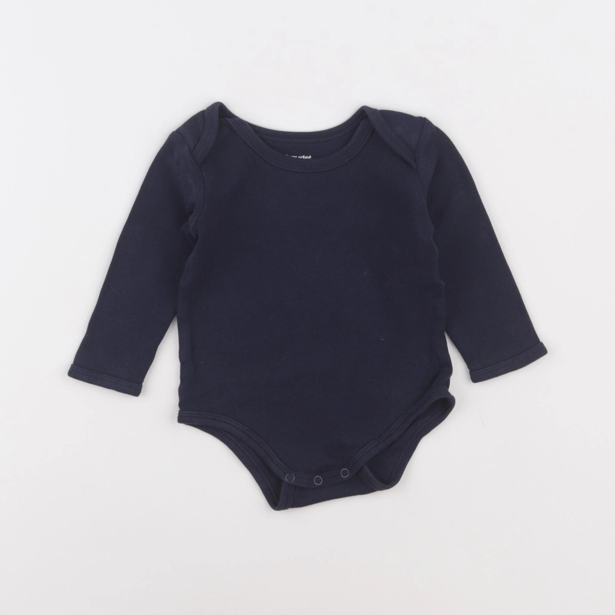 Vertbaudet - body bleu - 12 mois
