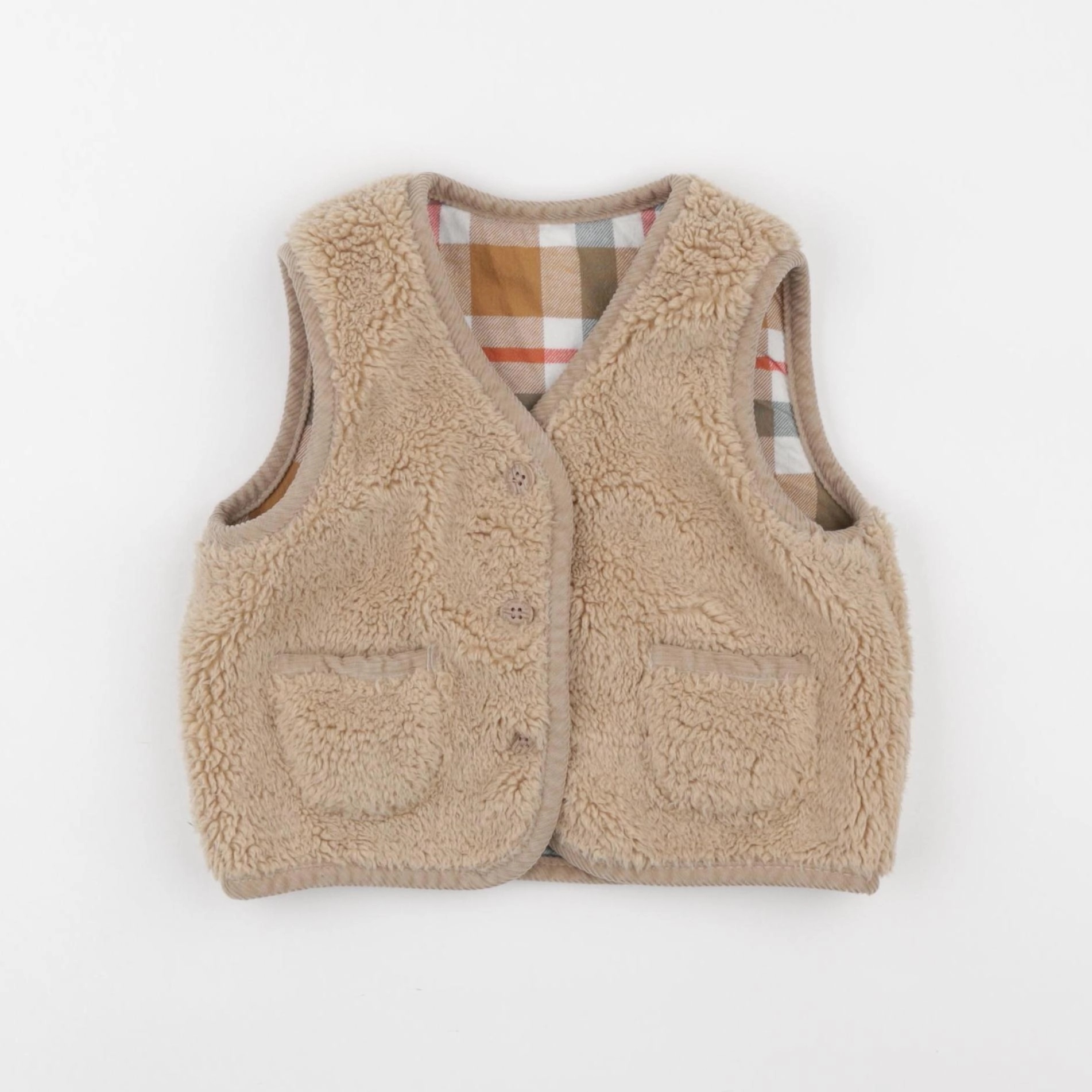 Tape à l'oeil - gilet beige - 24 mois