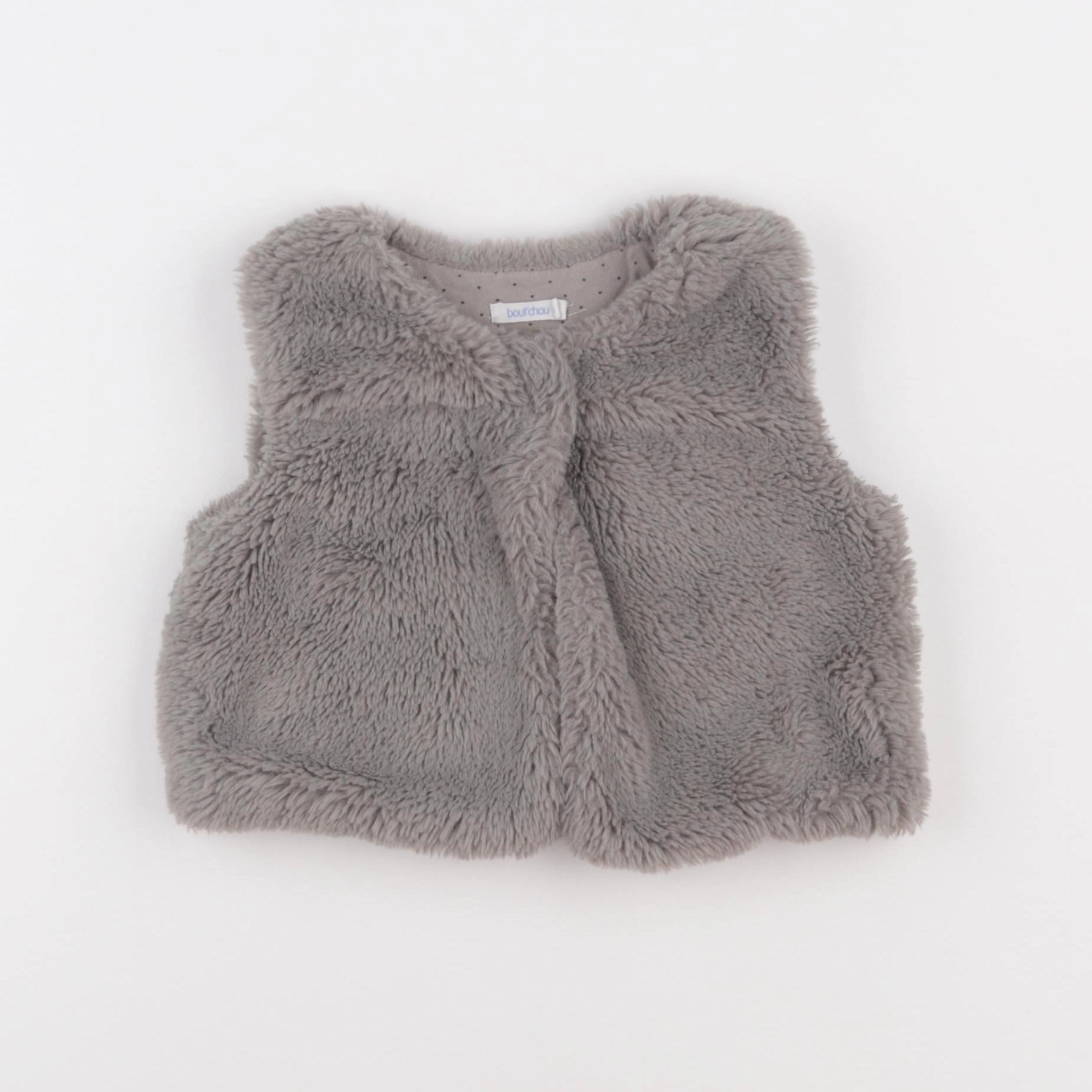 Boutchou - gilet gris - 18 mois