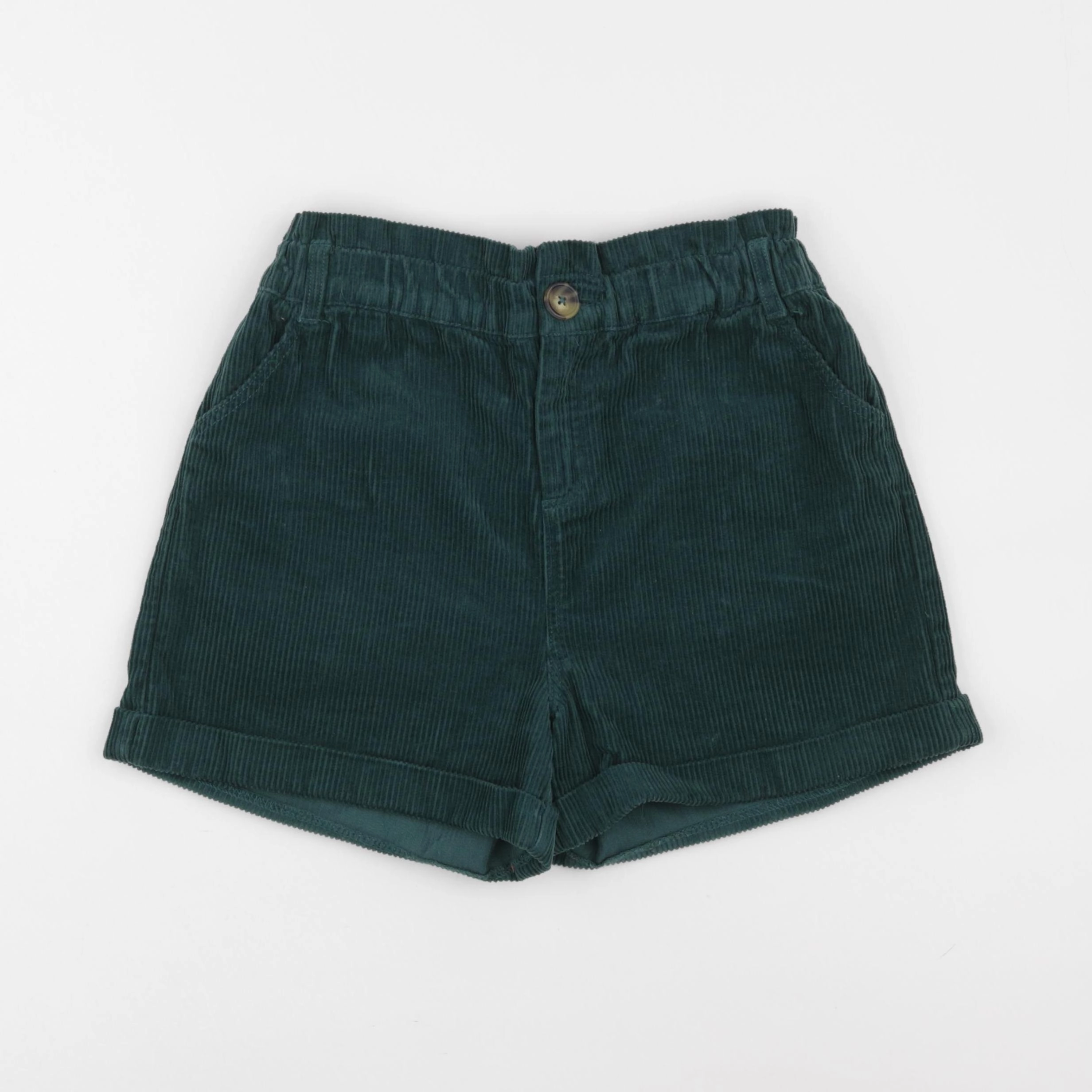 Vertbaudet - short vert - 10 ans