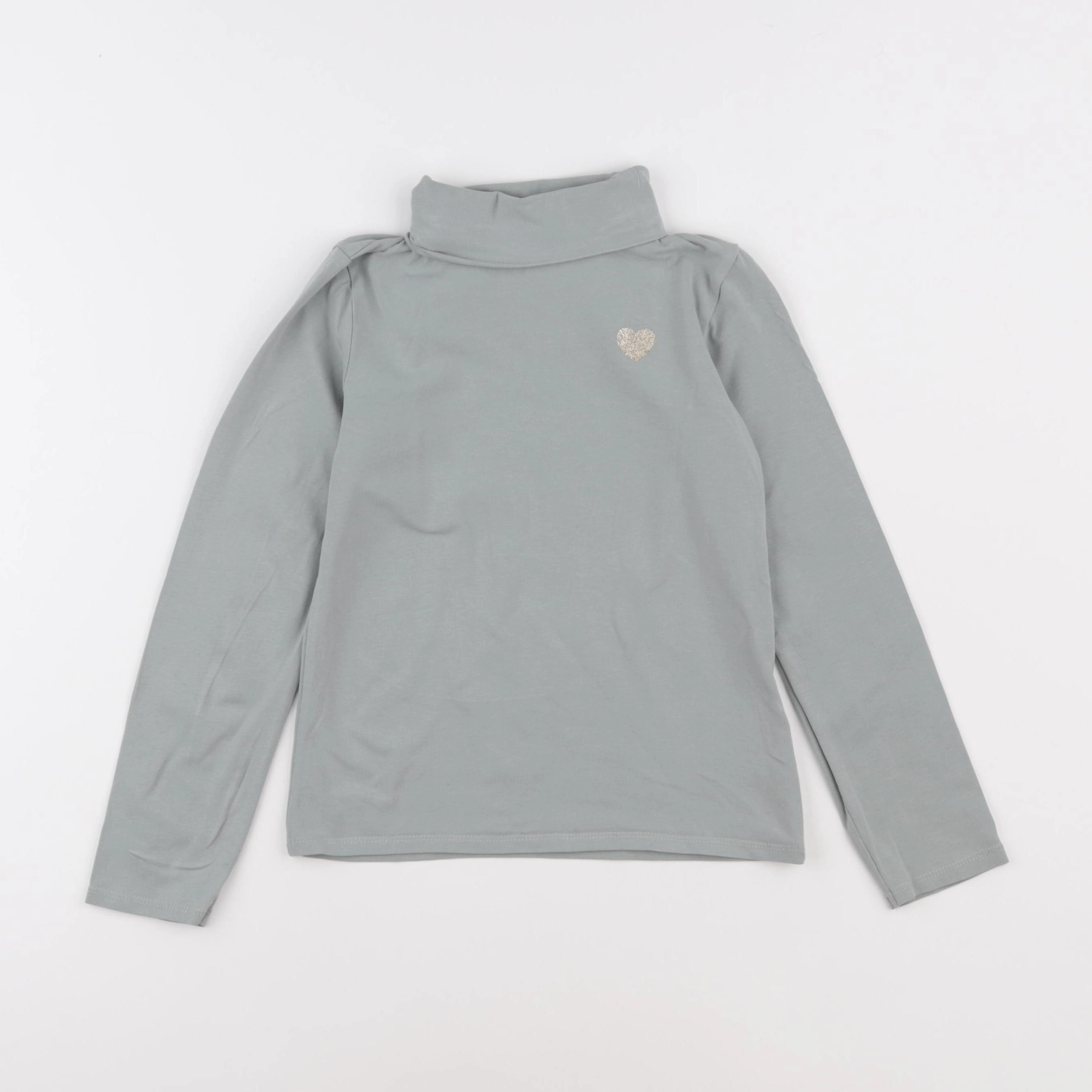 Vertbaudet - sous-pull vert - 8 ans