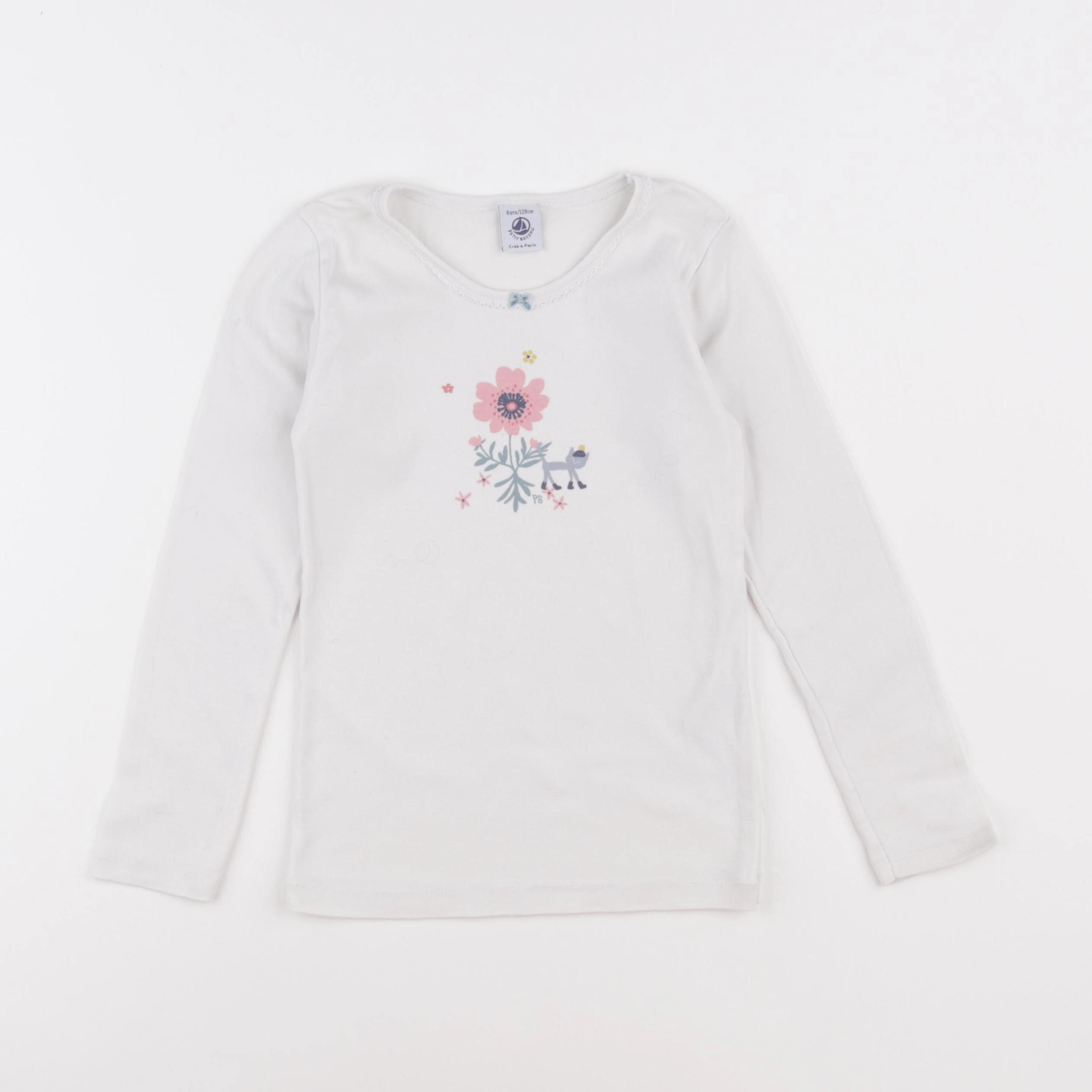 Petit Bateau - maillot de corps multicolore - 8 ans