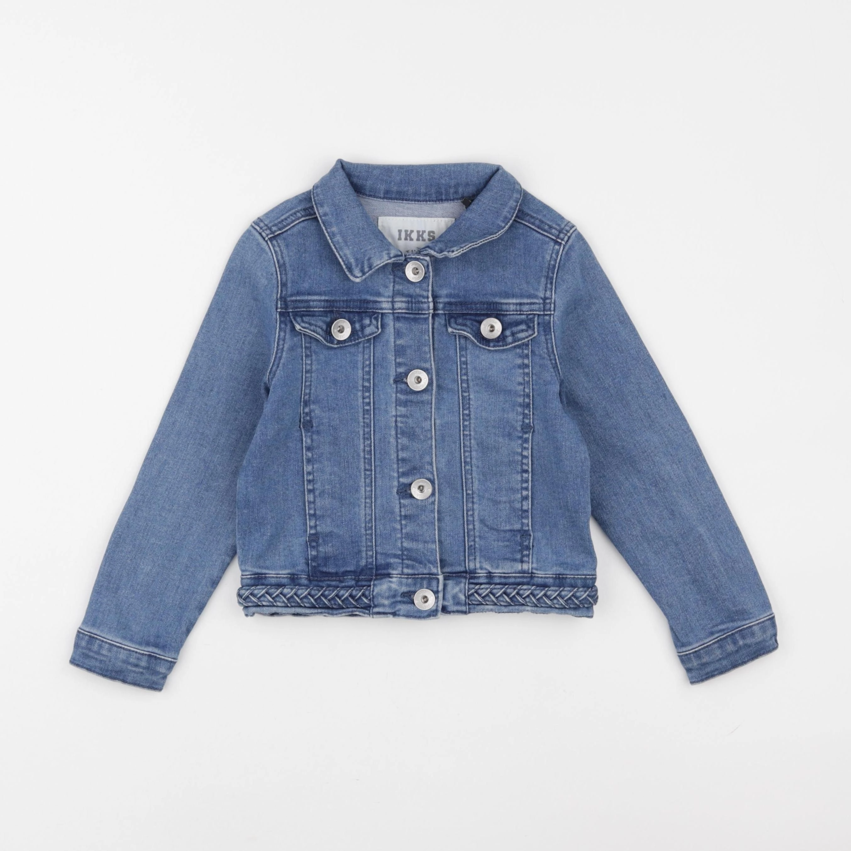 IKKS - veste bleu - 4 ans