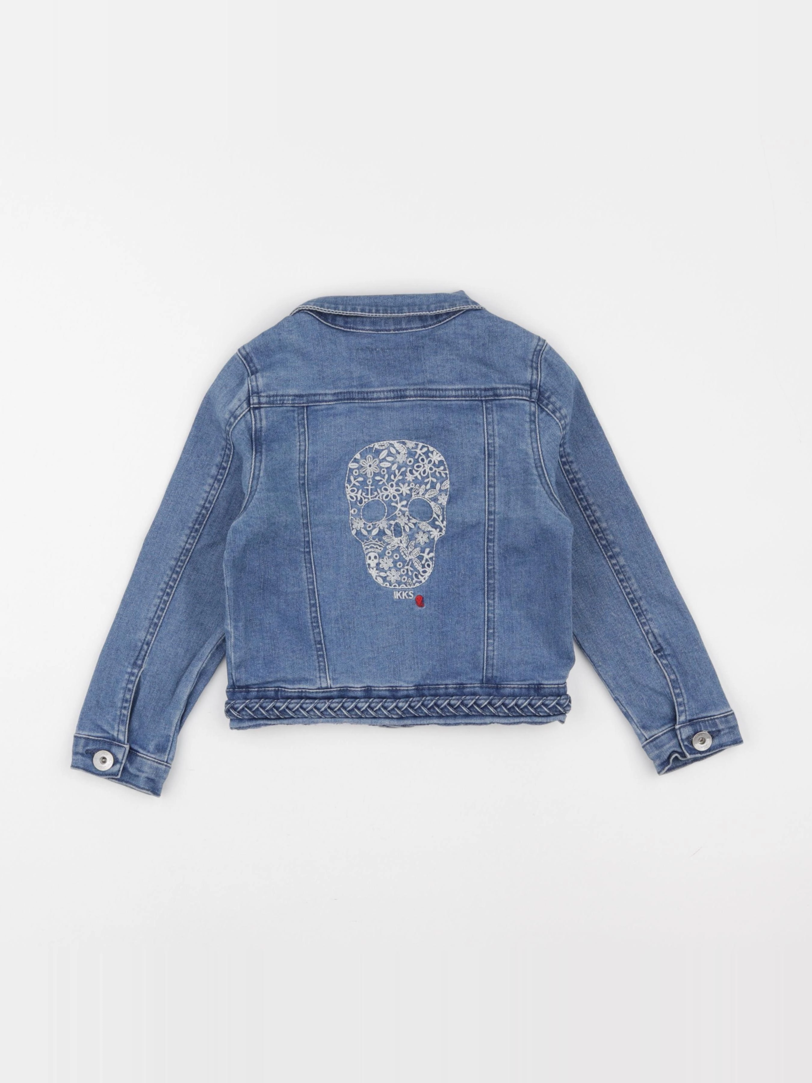 IKKS - veste bleu - 4 ans