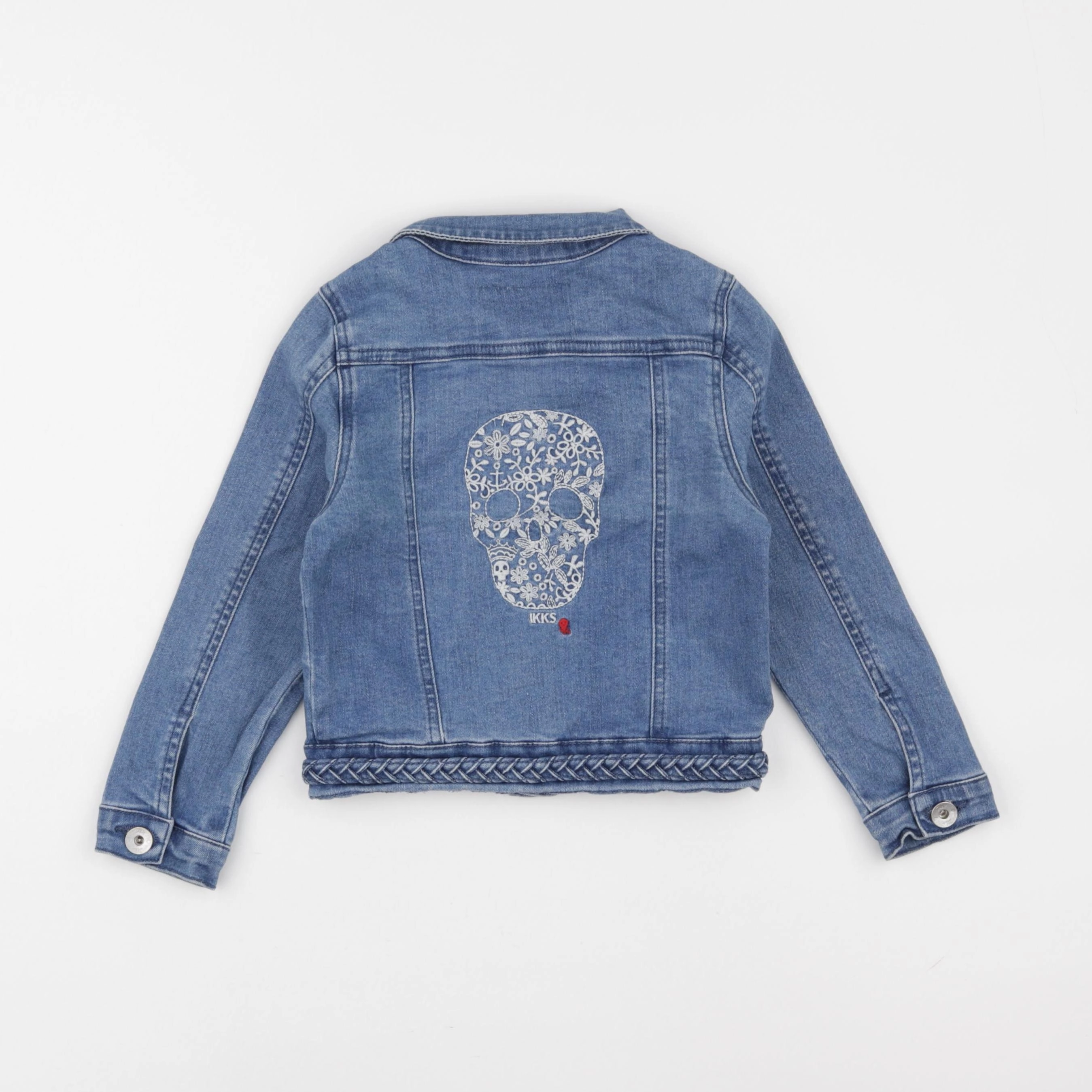IKKS - veste bleu - 4 ans