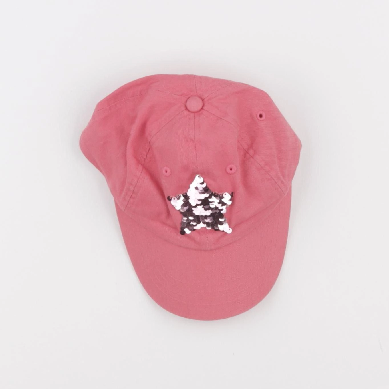 Monoprix - casquette rose - 3/6 ans