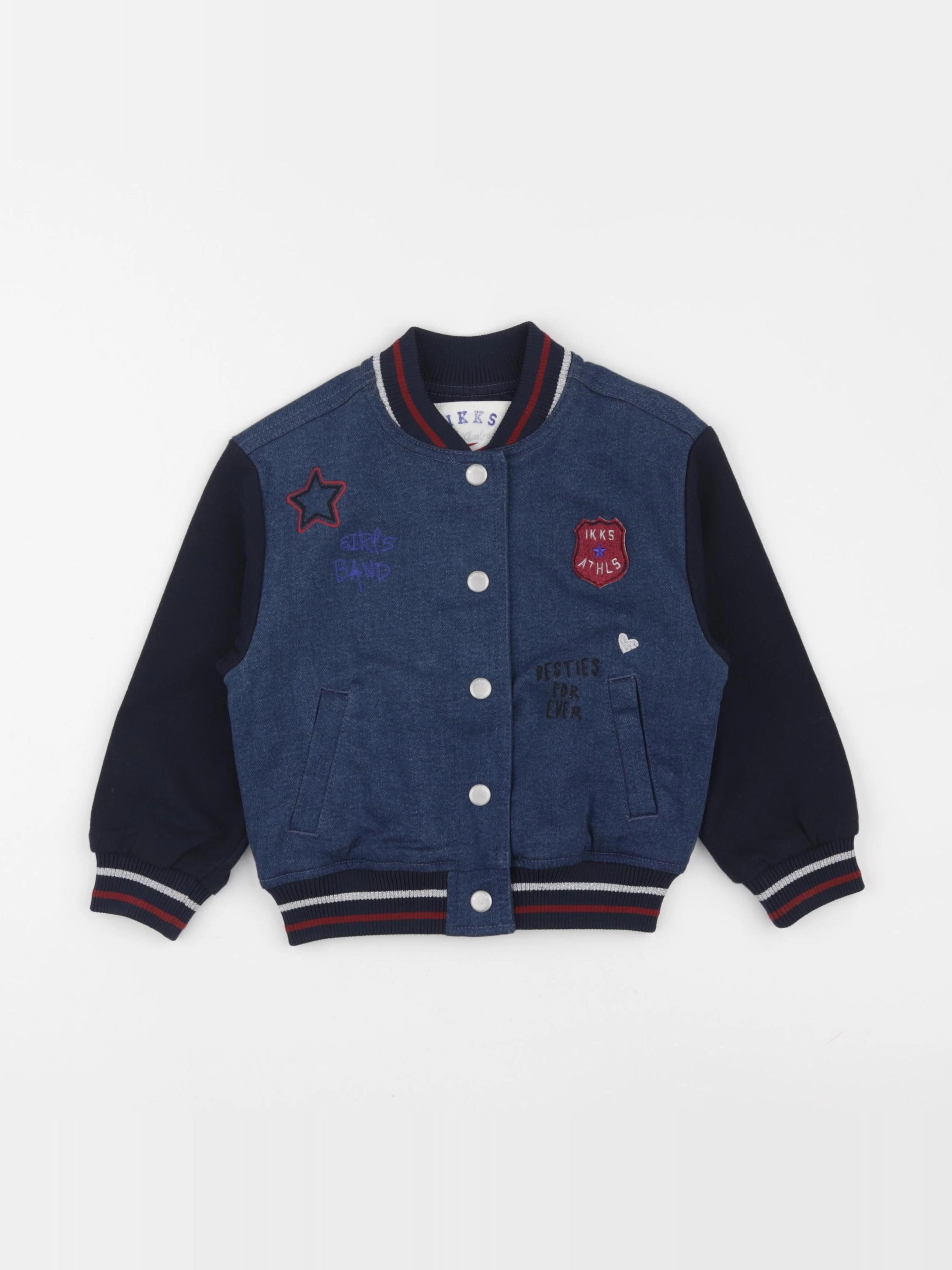 IKKS - veste bleu - 4 ans