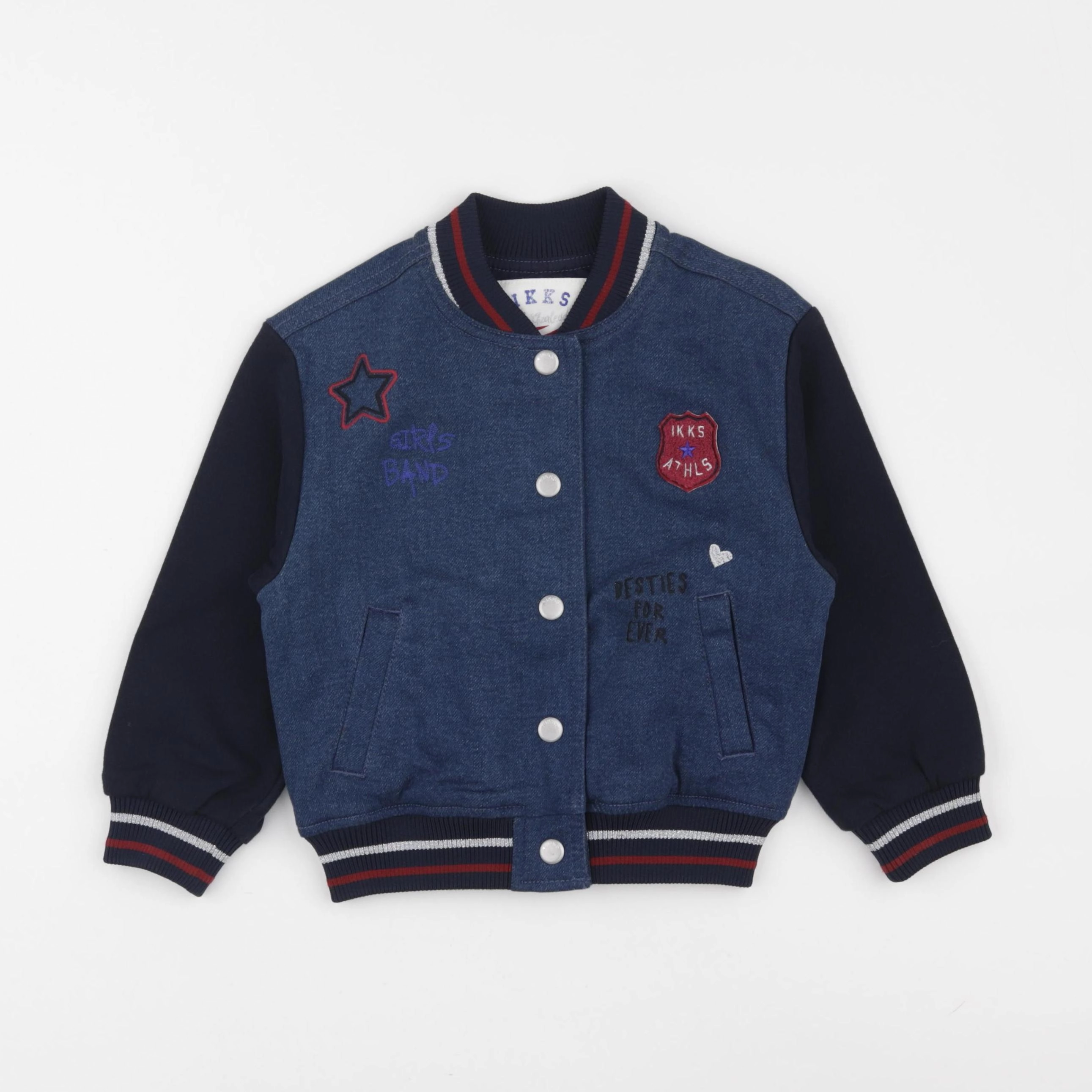 IKKS - veste bleu - 4 ans