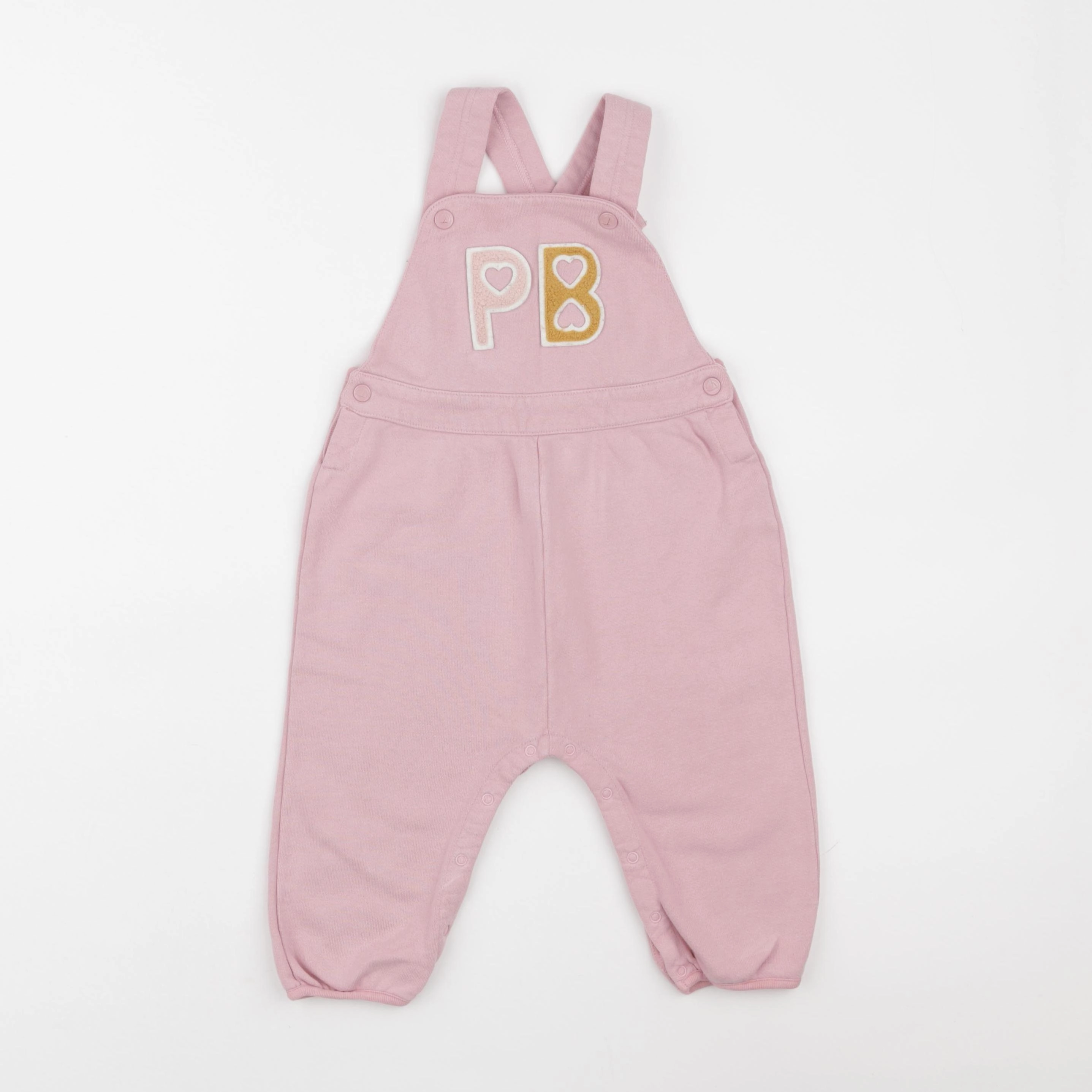 Petit Bateau - salopette rose - 18 mois
