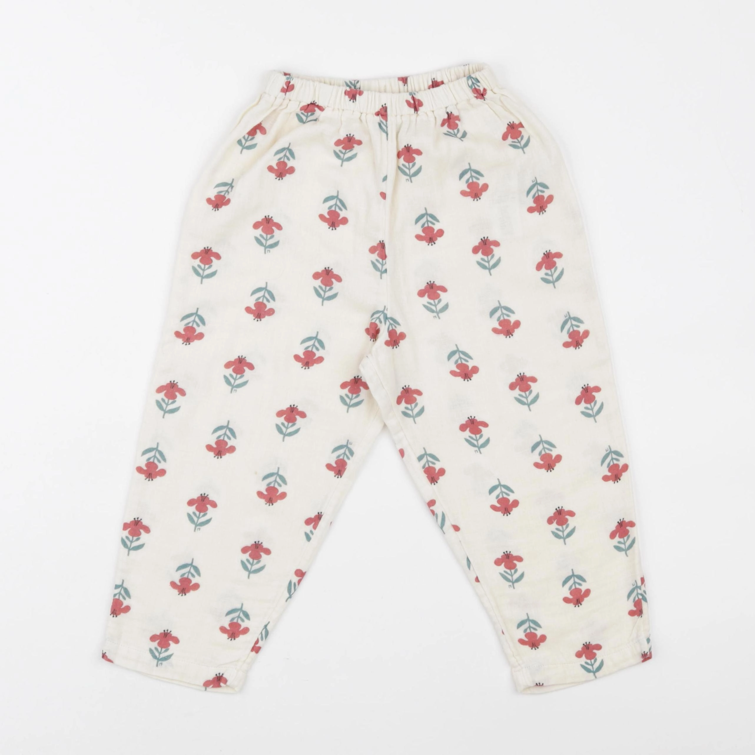 Petit Bateau - pantalon multicolore - 36 mois