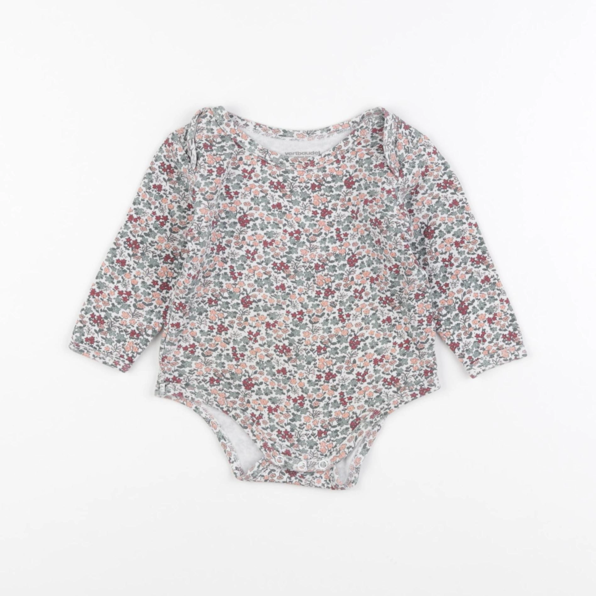 Vertbaudet - body multicolore - 12 mois